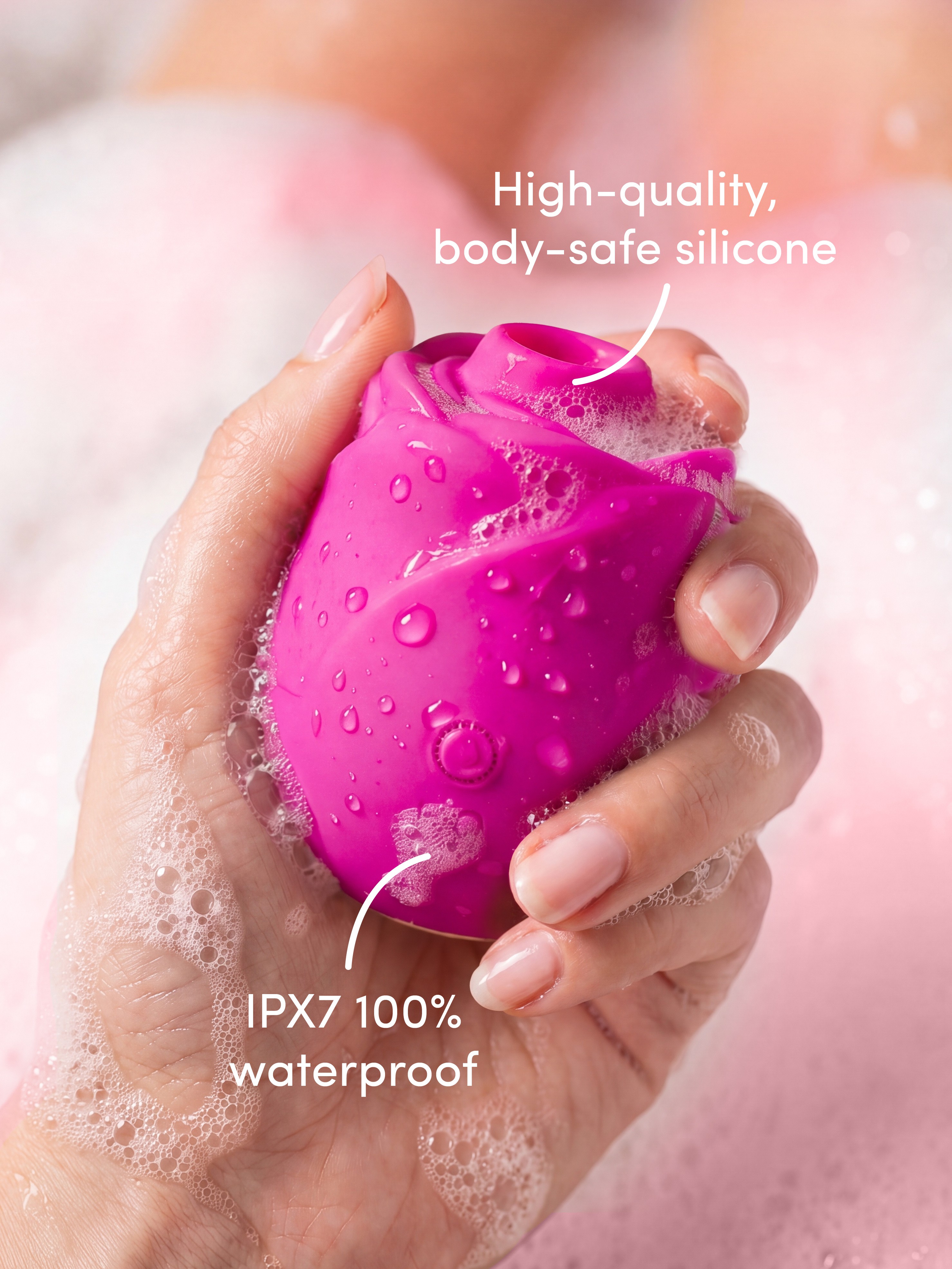 Lovehoney x ROMP Rose Radiance Kit, Pink, hi-res