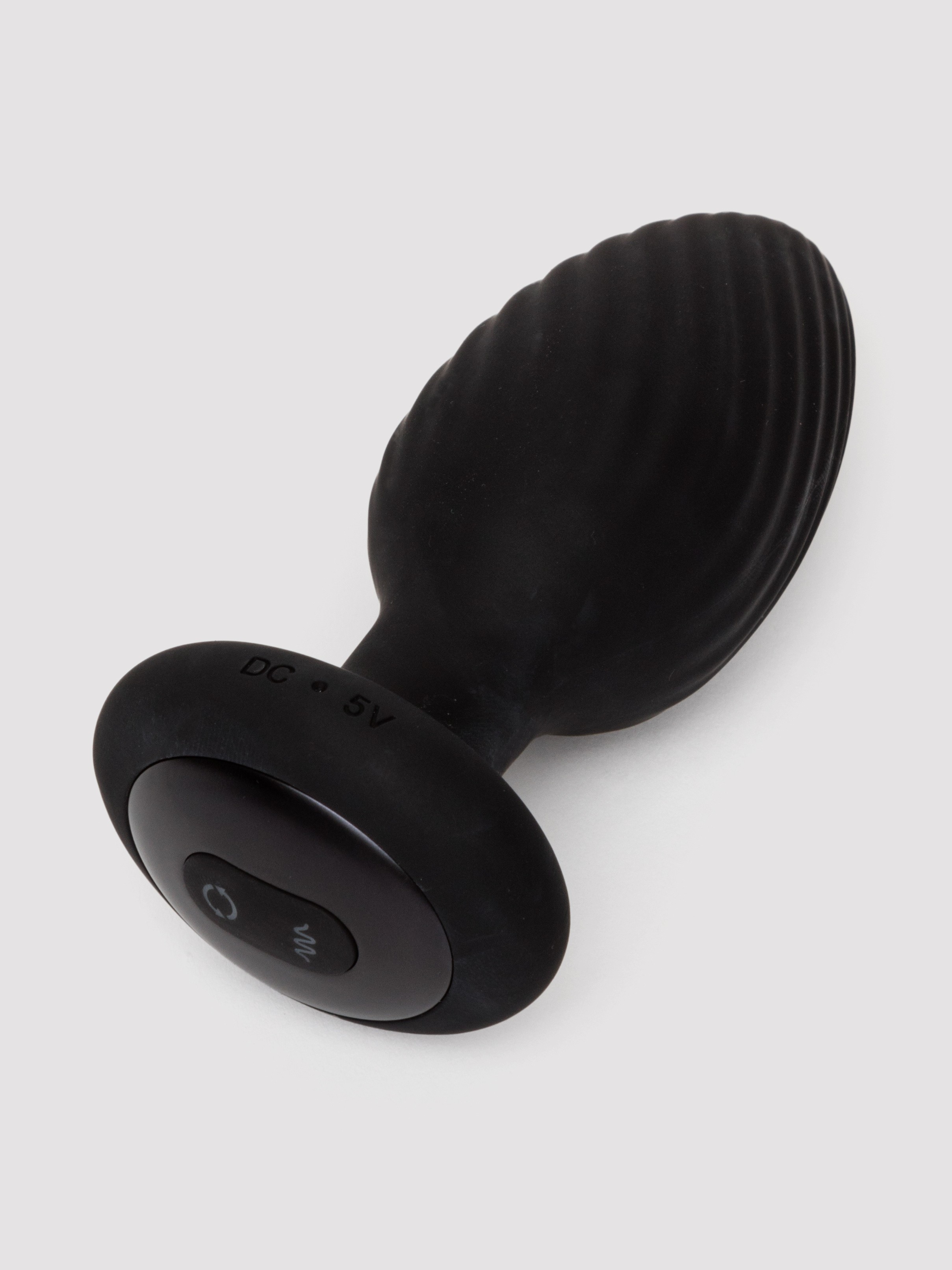 Nexus Tornado Medium Remote Control Rechargeable Rotating Butt Plug, Black, hi-res