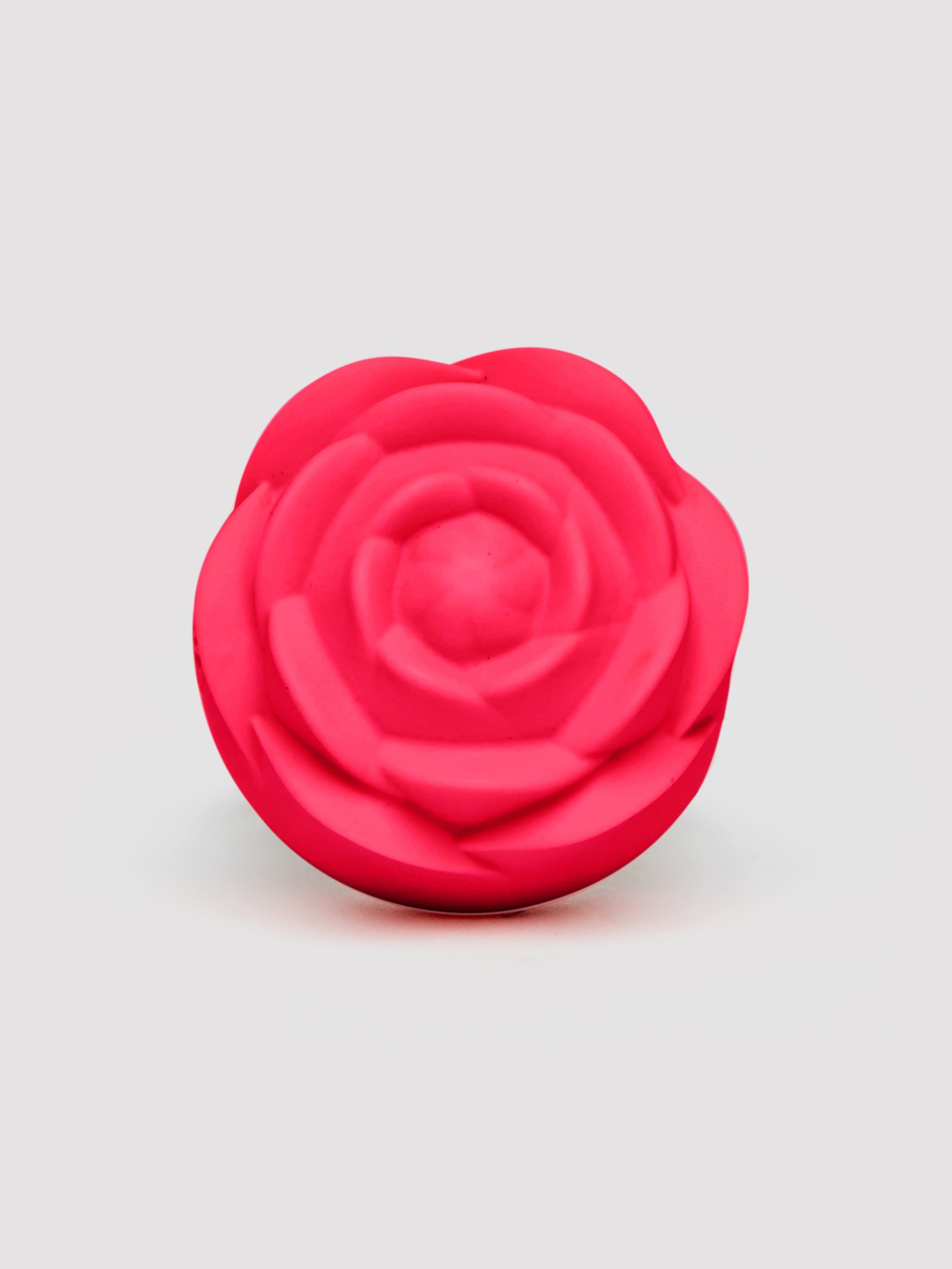 FIORE Rechargeable Vibrating Silicone Rose Ring, Red, hi-res