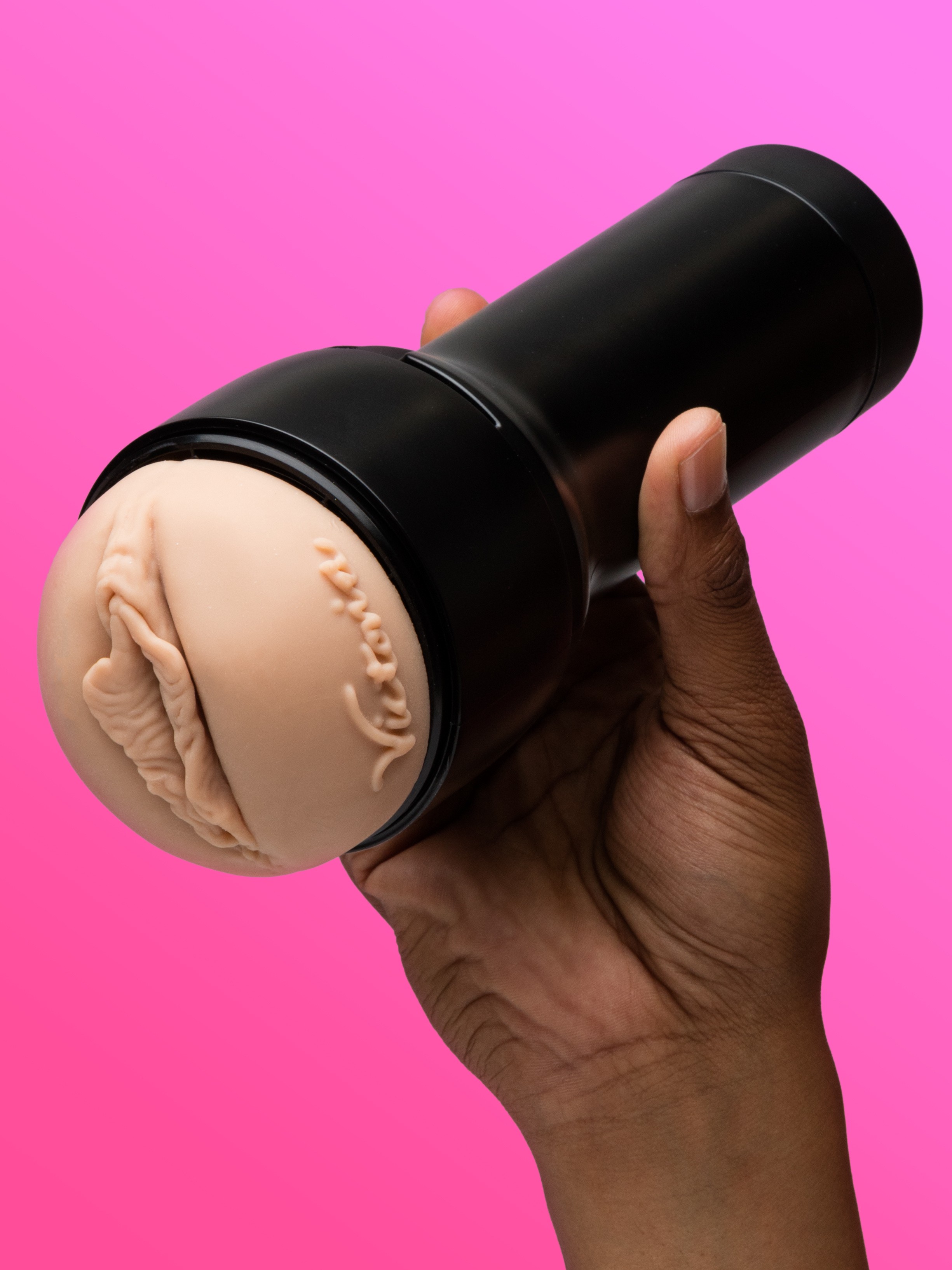 Kiiroo Feel Victoria Textured Realistic Masturbator, Flesh Pink, hi-res
