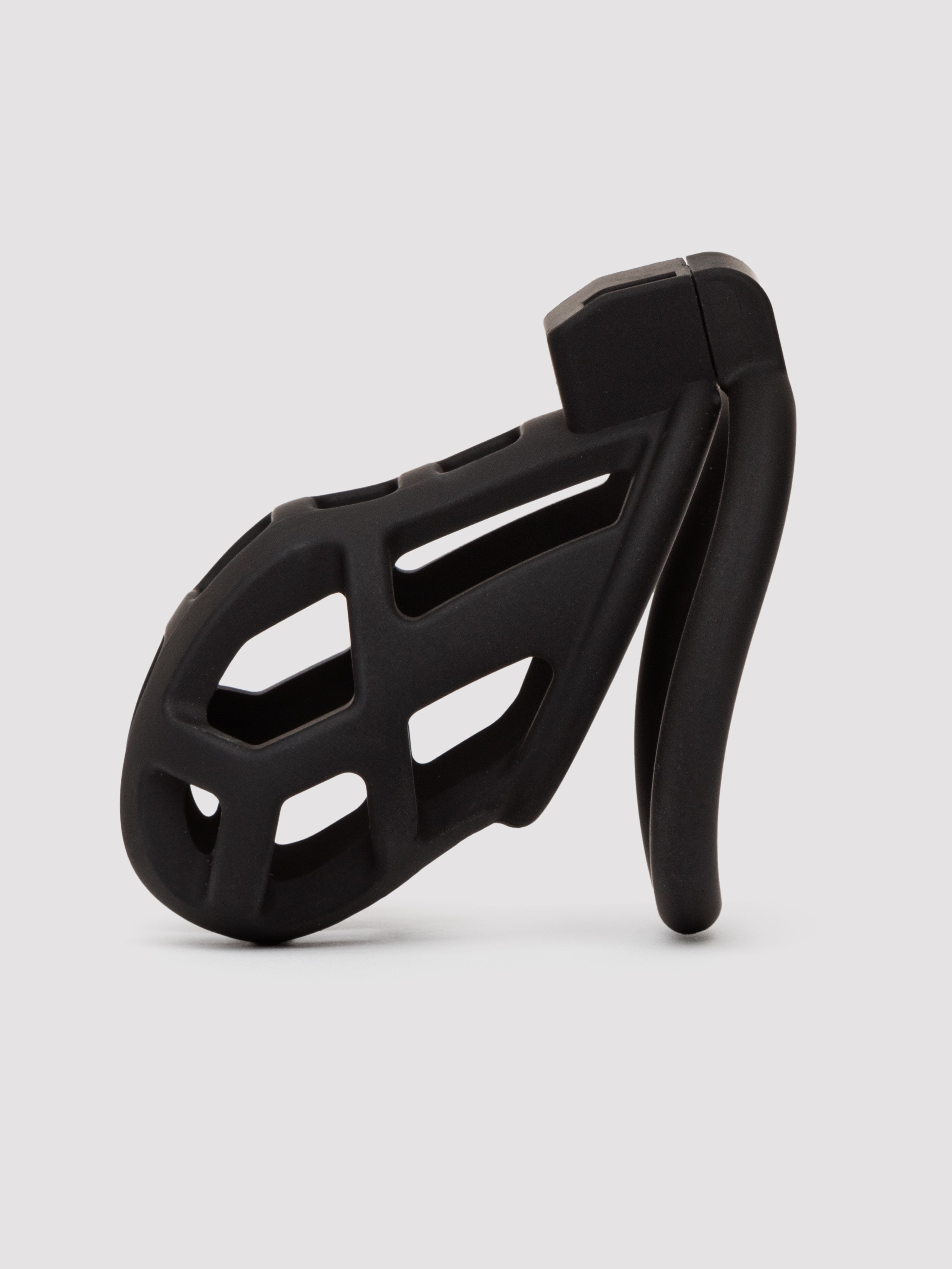 Impound Enforcer Cock Cage 3.5 Inch, Black, hi-res