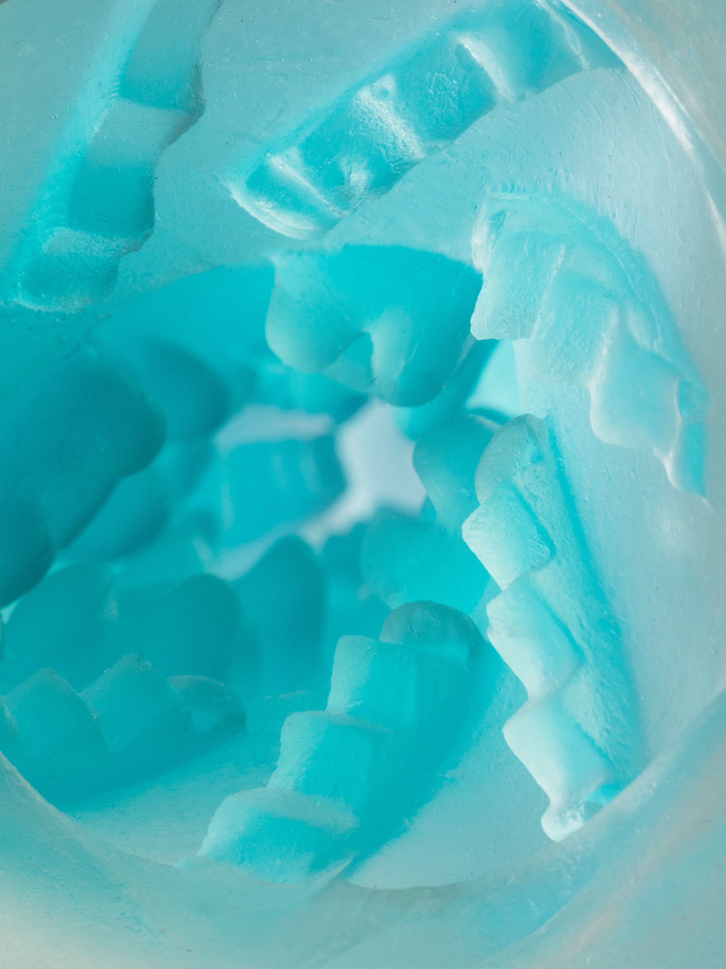 Lovehoney Blue Self-Lubricating Textured Stroker, Blue, hi-res