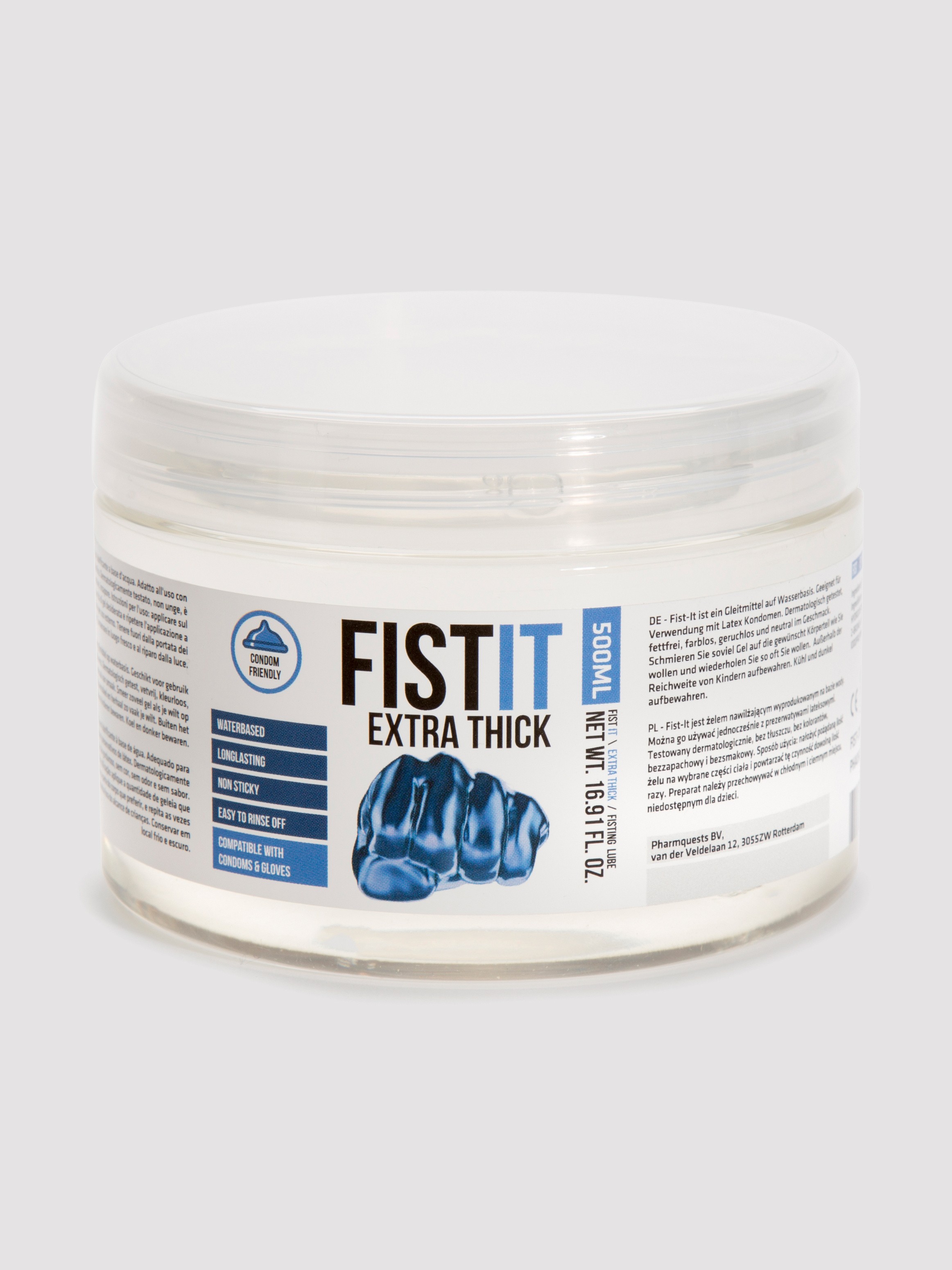 Fist It Extra Thick Water-Based Anal Fisting Lubricant 16.9 fl oz, , hi-res