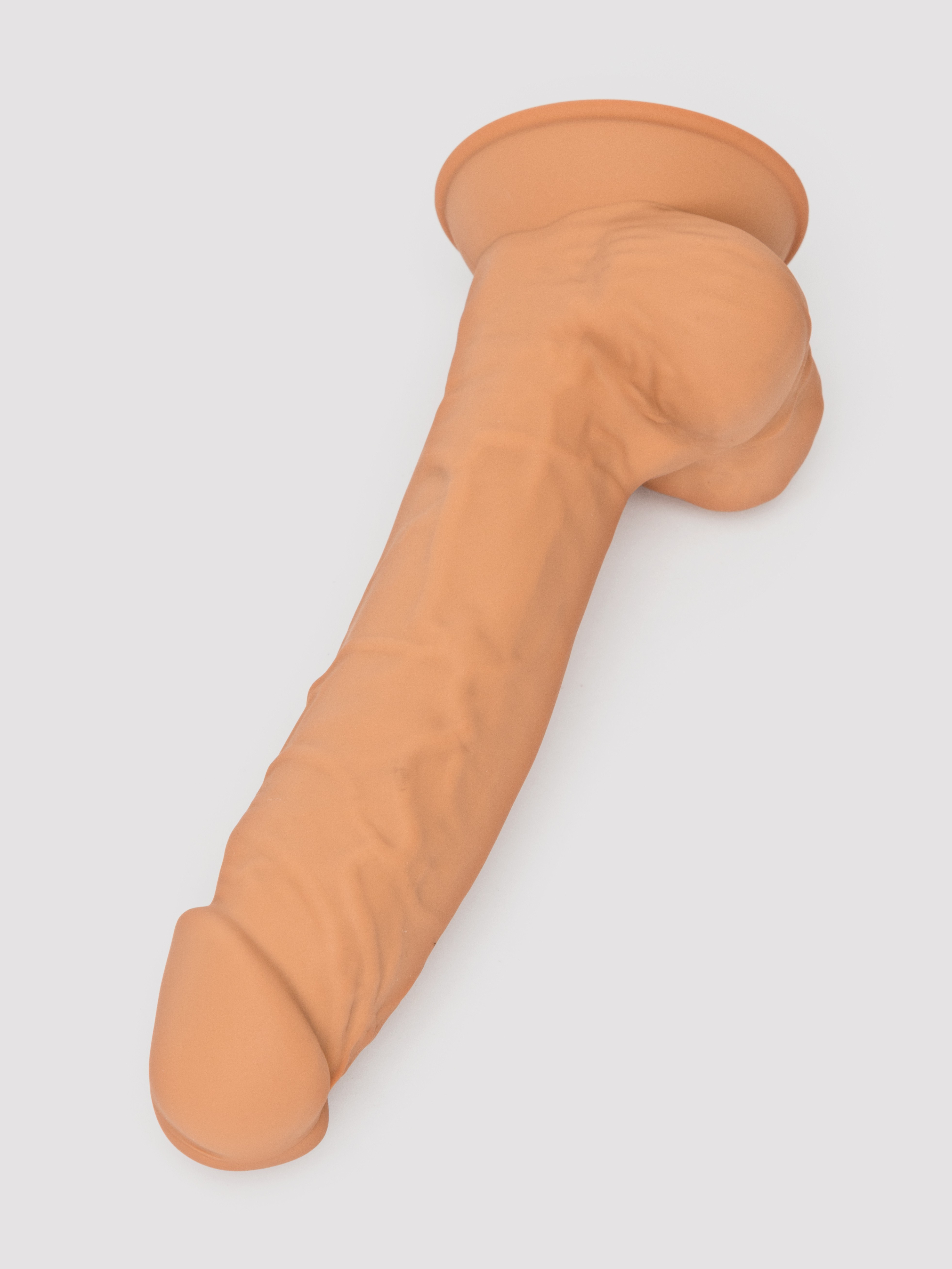 SILEXD Dual Density Silicone Realistic Dildo 7 Inch, Flesh Pink, hi-res