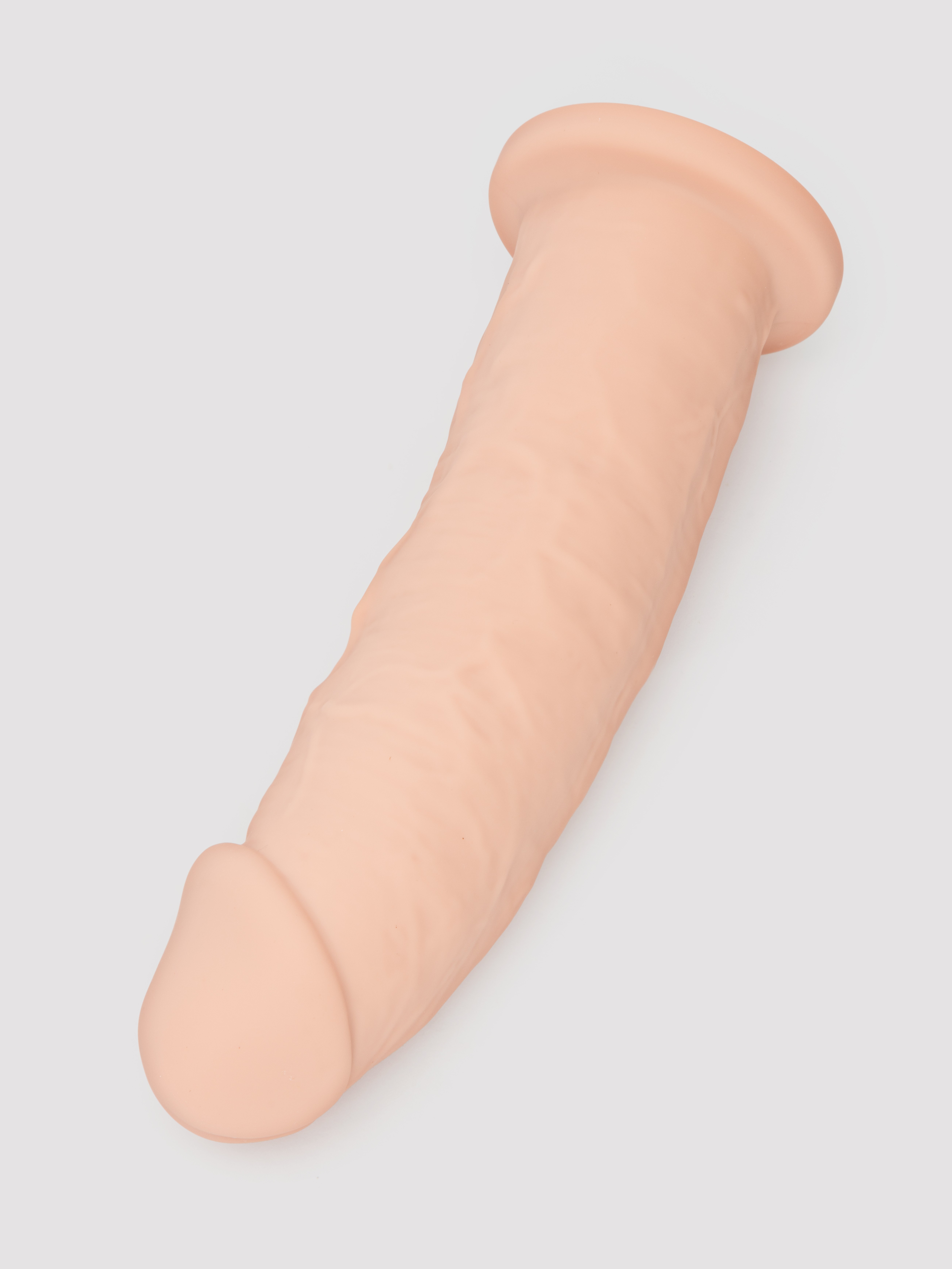 SILEXD Girthy Dual Density Realistic Silicone Dildo 9 Inch, Flesh Pink, hi-res