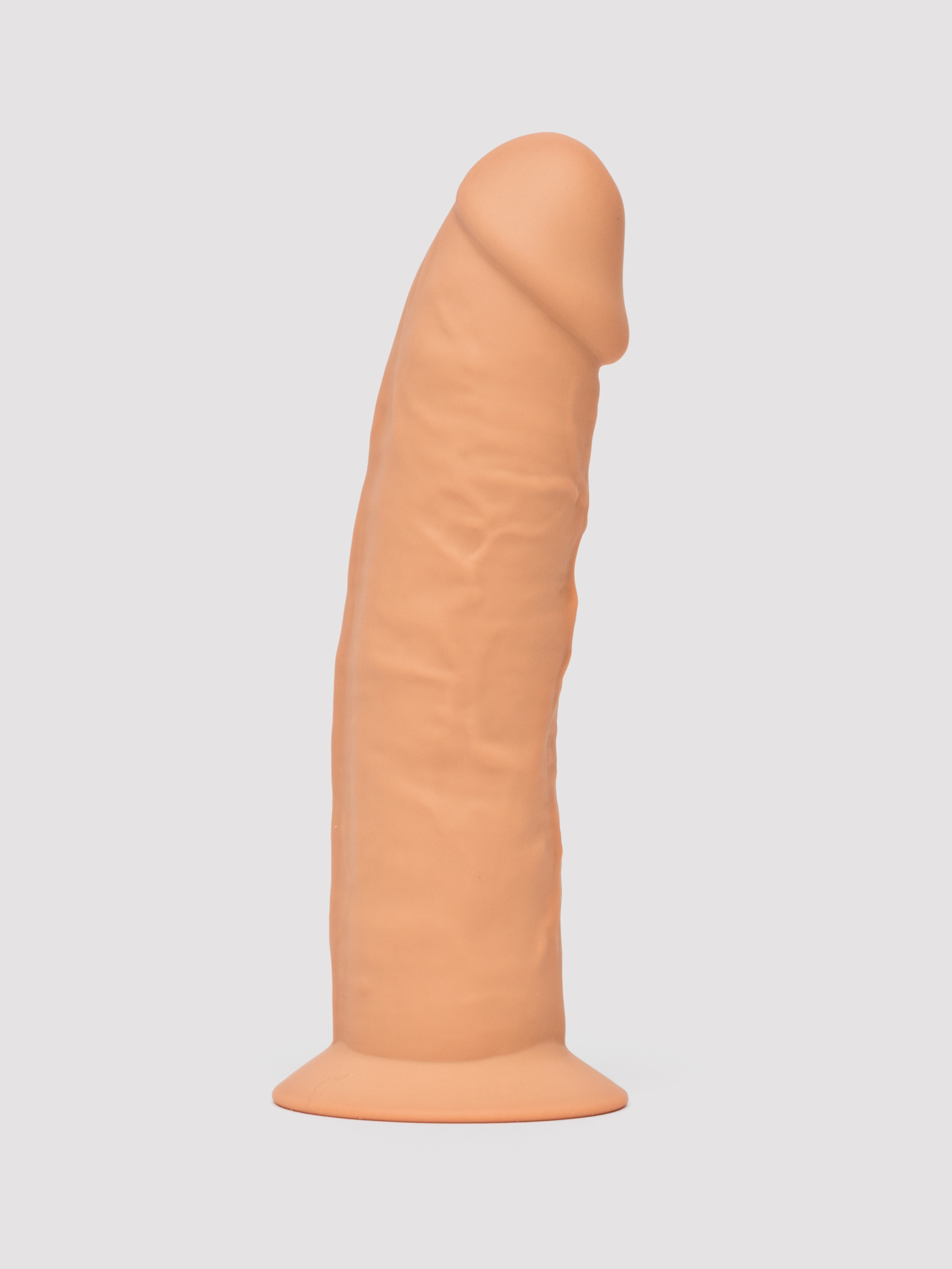 SILEXD Dual Density Realistic Silicone Dildo 6 Inch, Flesh Tan, hi-res