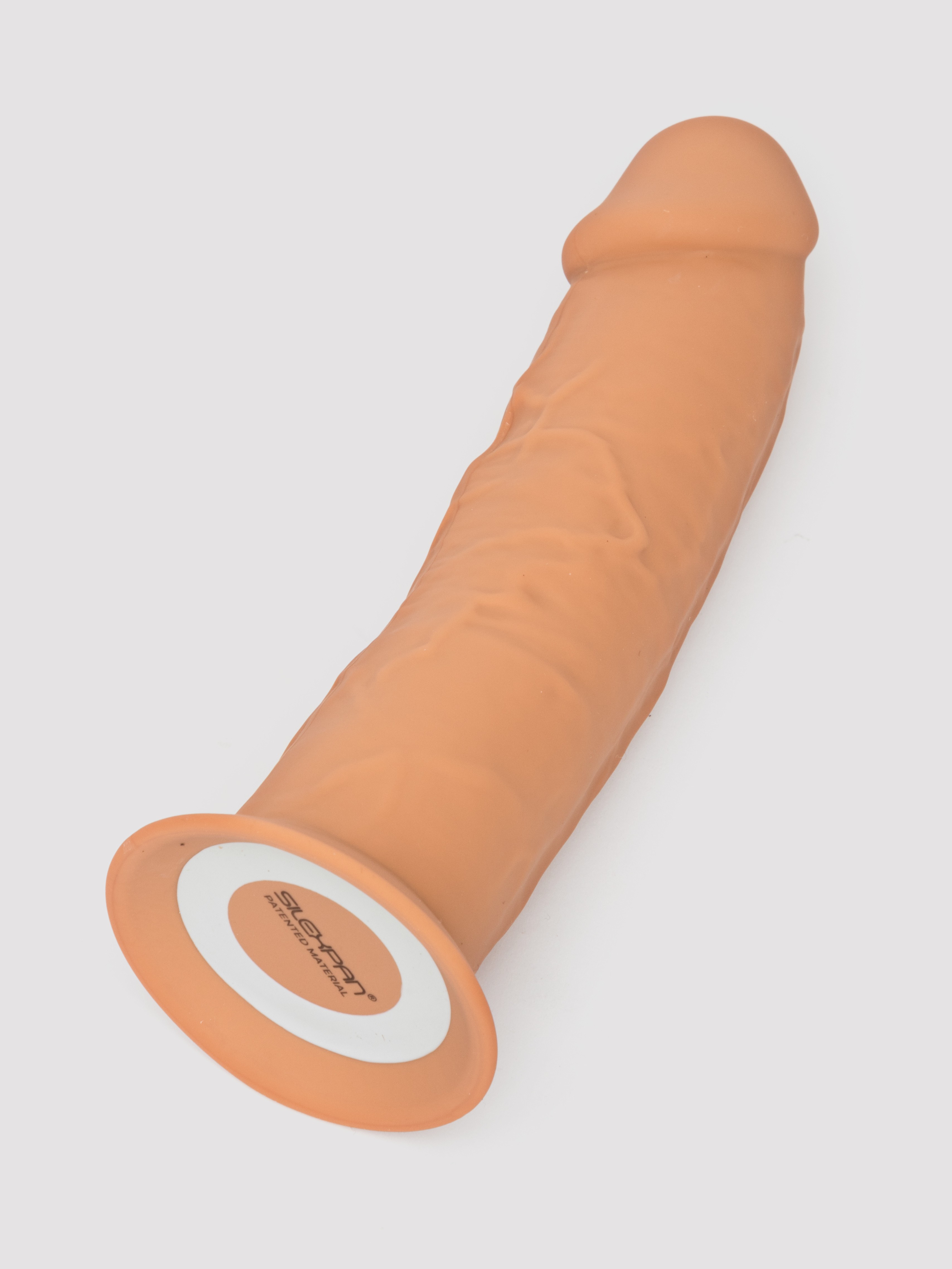 SILEXD Dual Density Realistic Silicone Dildo 6 Inch, Flesh Tan, hi-res