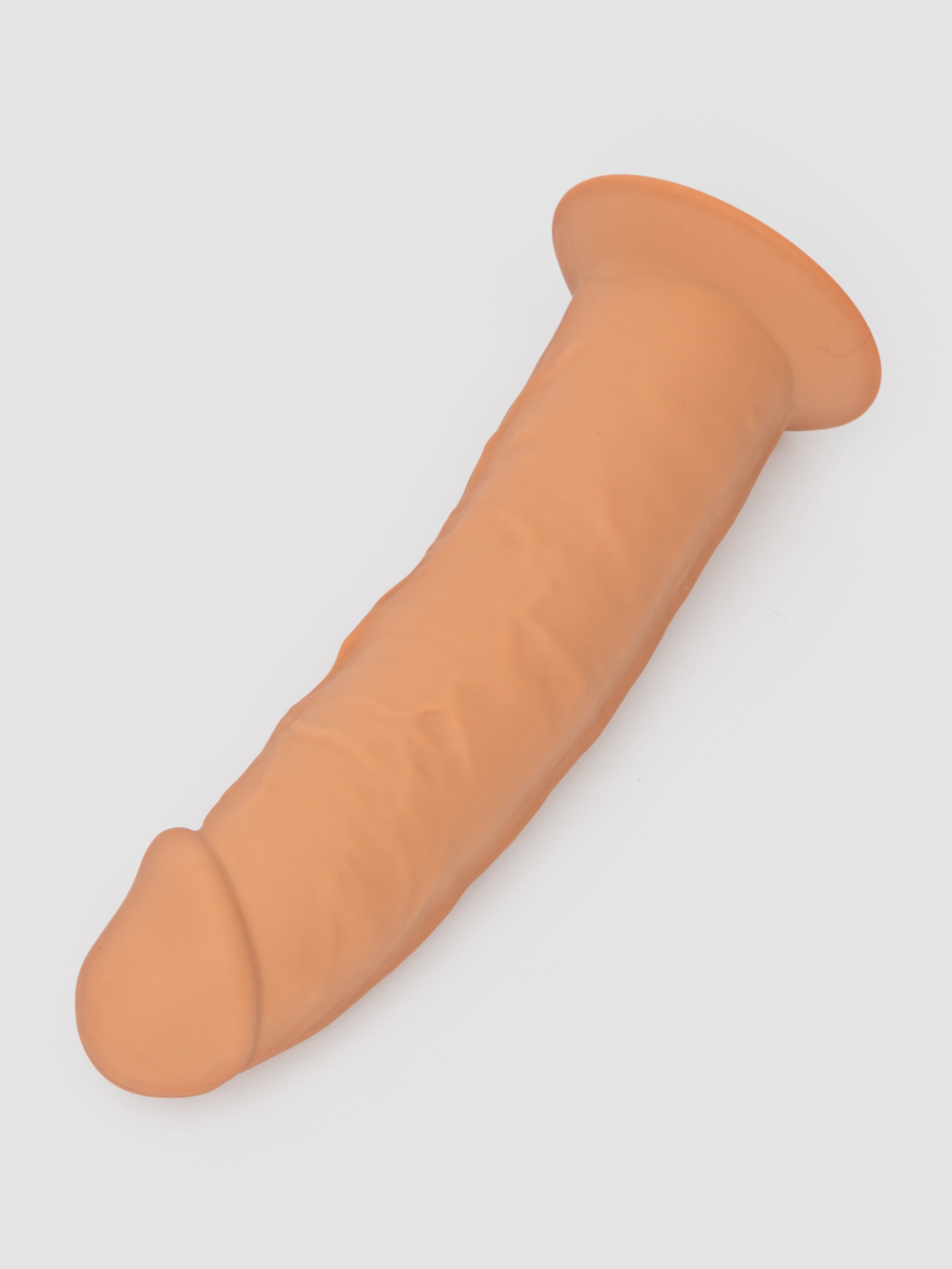 SILEXD Dual Density Realistic Silicone Dildo 6 Inch, Flesh Tan, hi-res