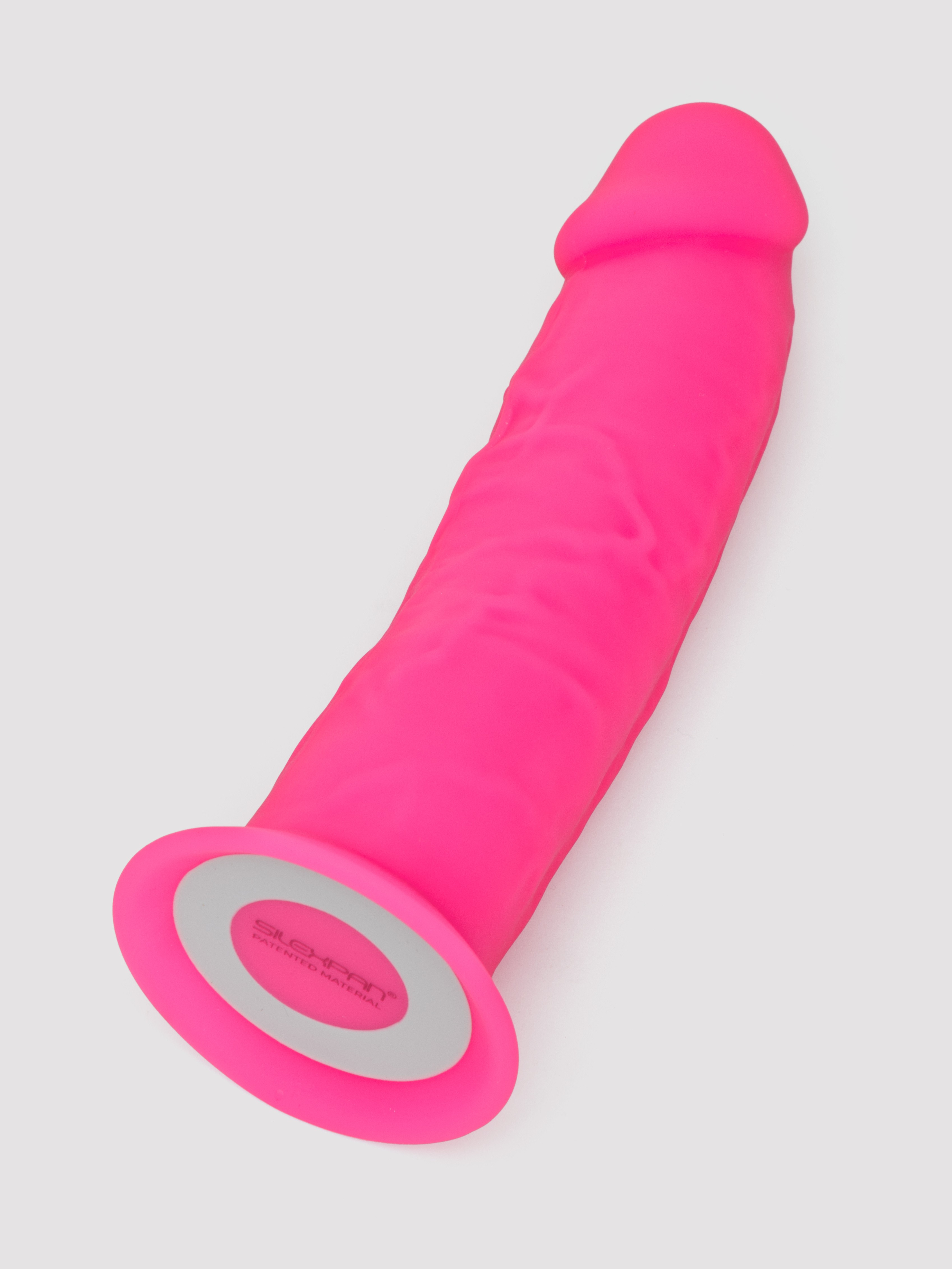 SILEXD Dual Density Pink Realistic Silicone Dildo 6 Inch, Pink, hi-res