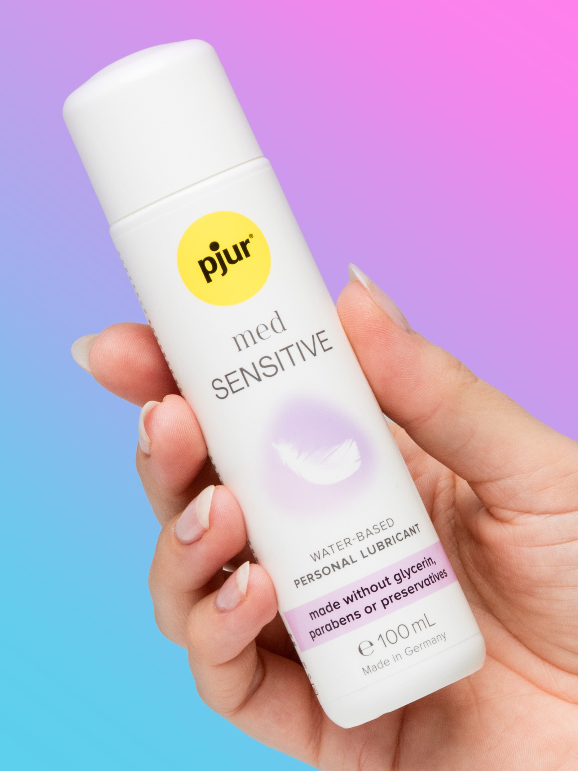 pjur Med Sensitive Water-Based Lubricant 100ml, , hi-res