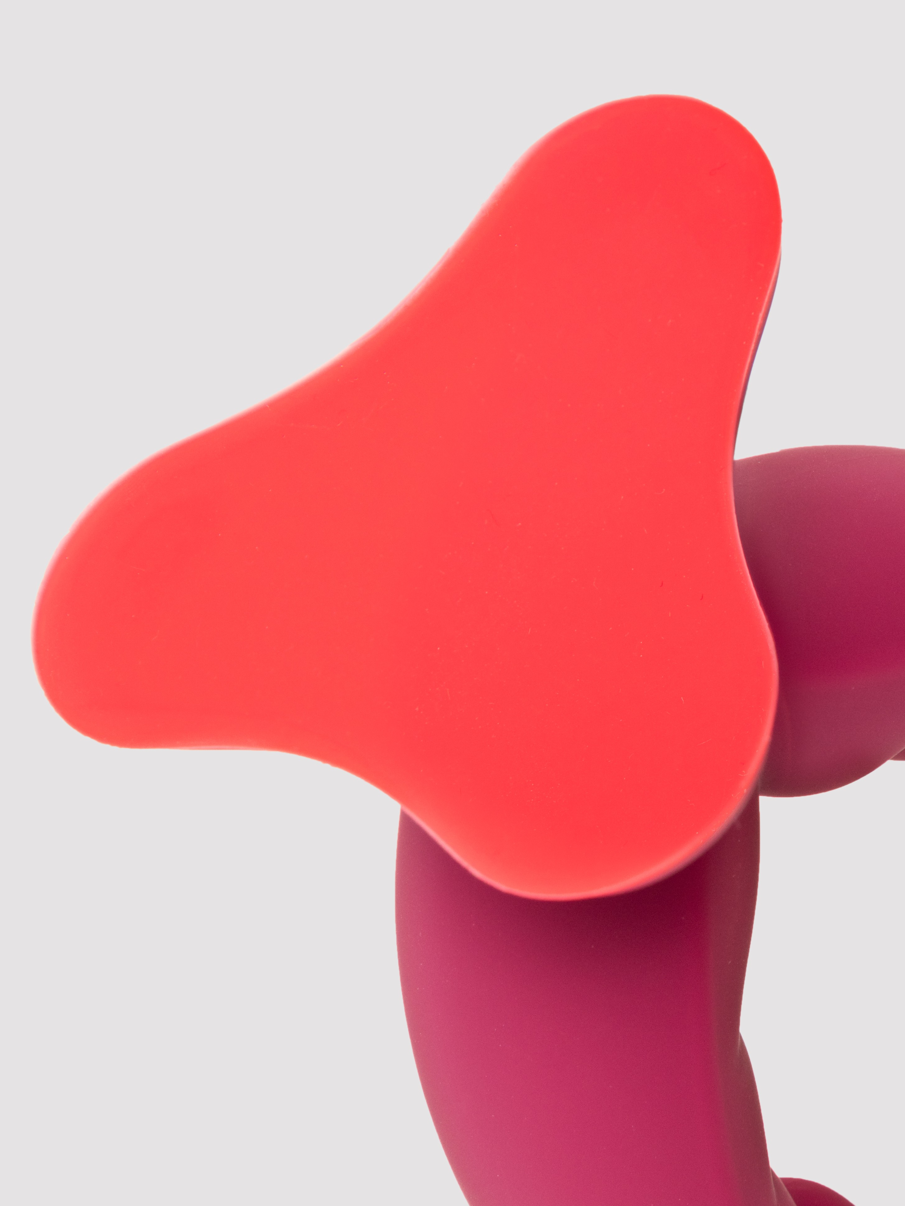 Fun Factory Ryde Red Double Ended Grinding Silicone Dildo, Red, hi-res