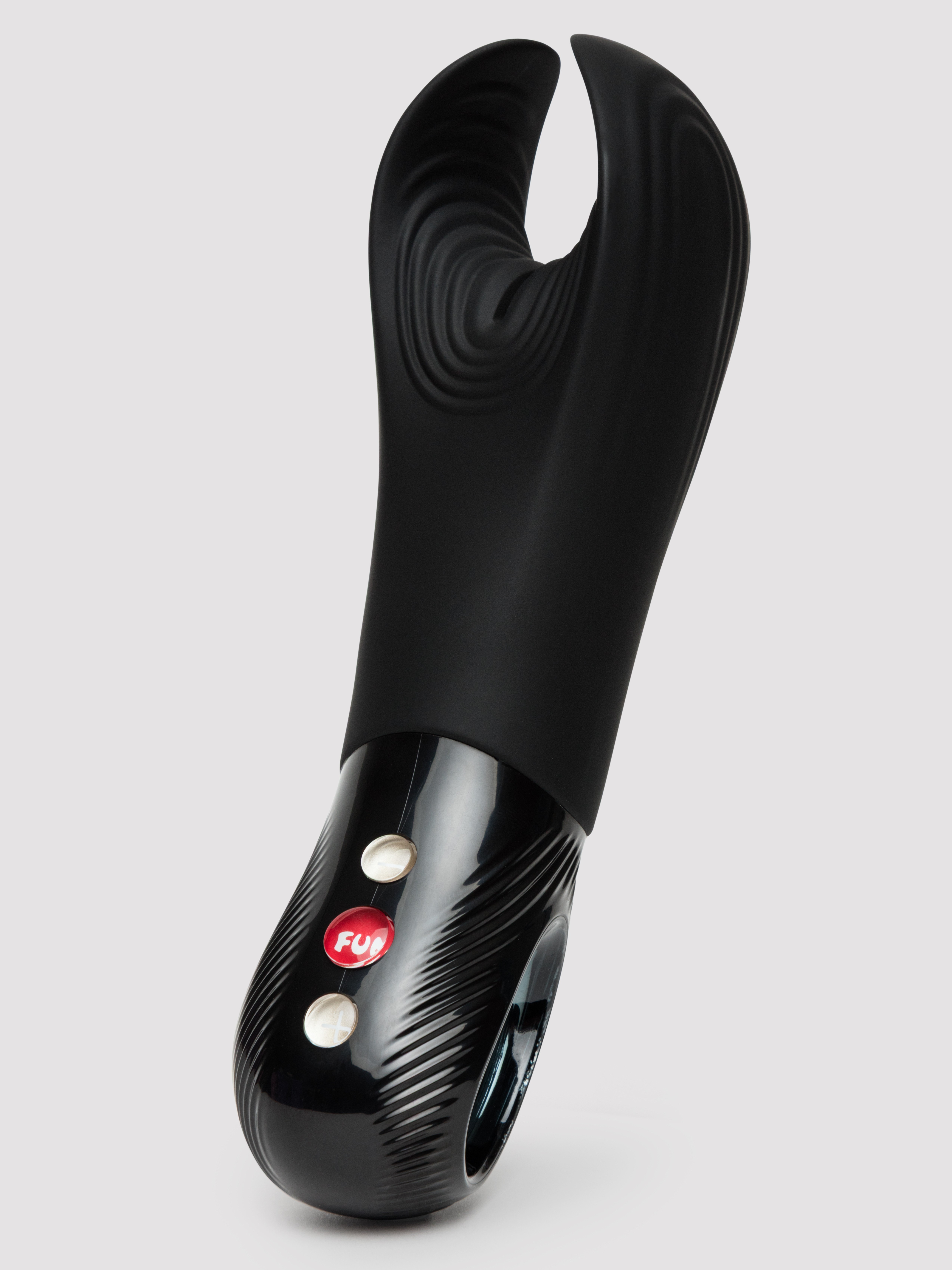 Fun Factory Manta Black Rechargeable Vibrating Male Masturbator, Black, hi-res