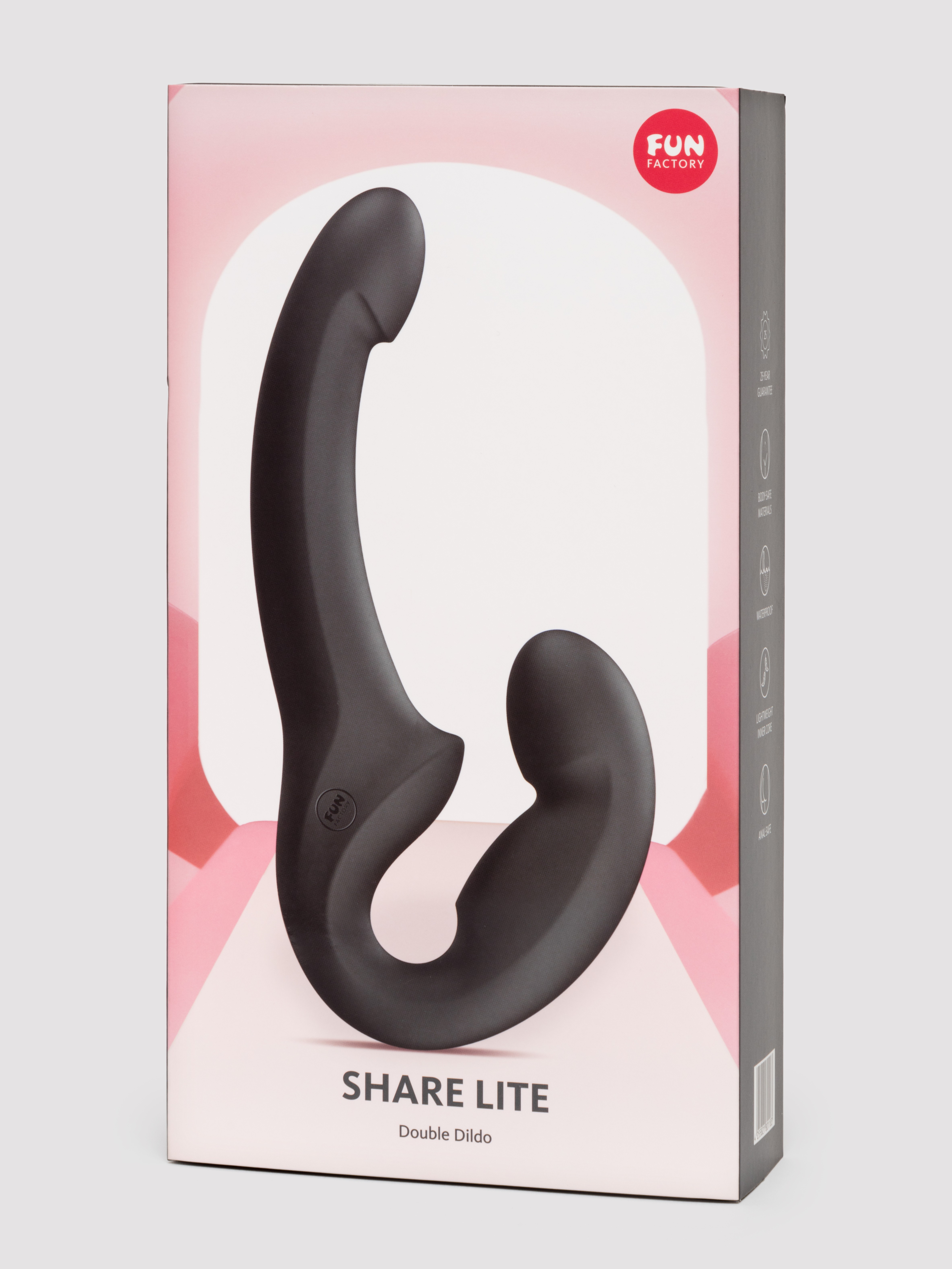 Fun Factory Share Lite Black Strapless-Strap-On, Black, hi-res