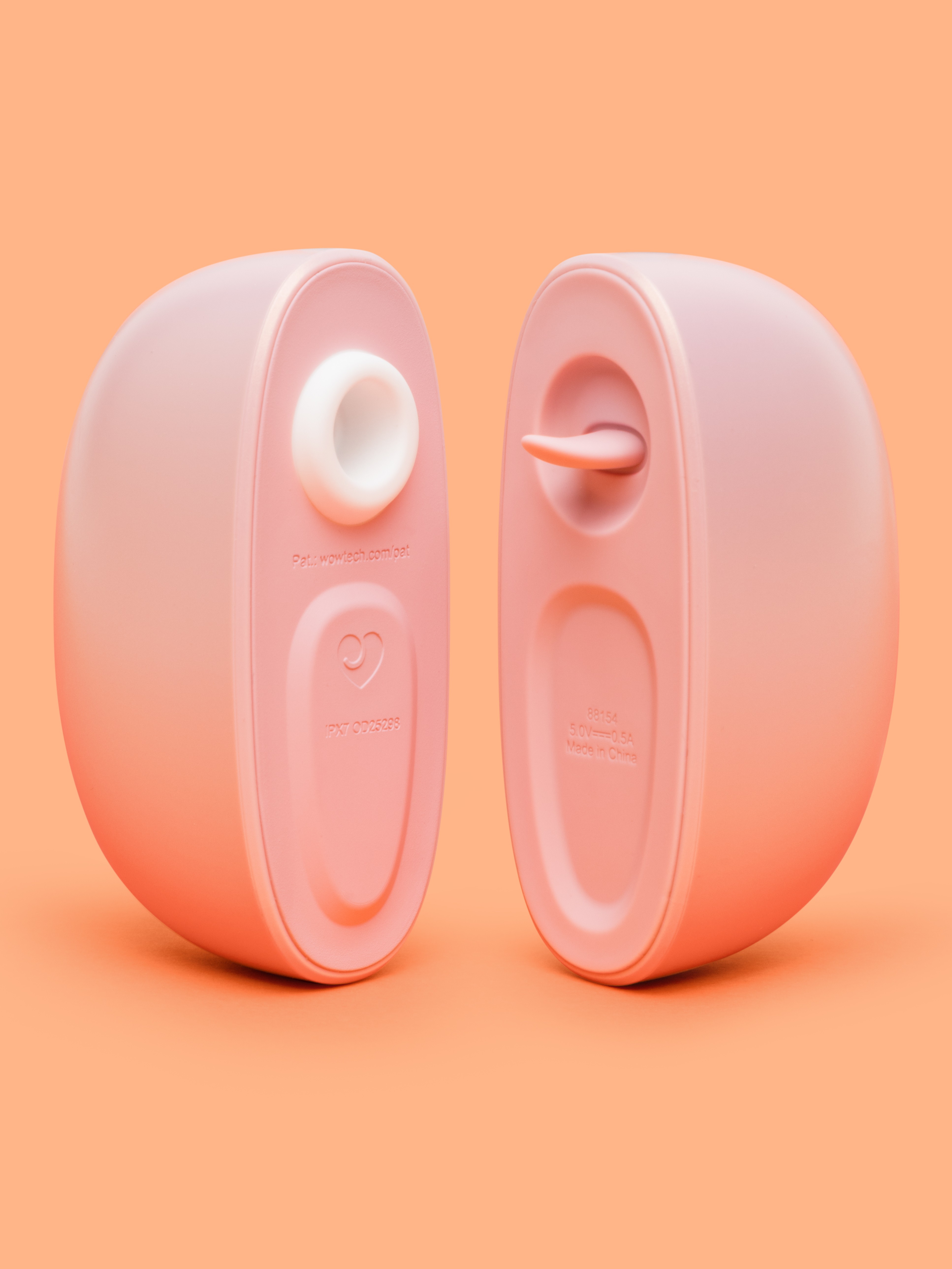 Lovehoney mon ami Duo Compact, Pink, hi-res