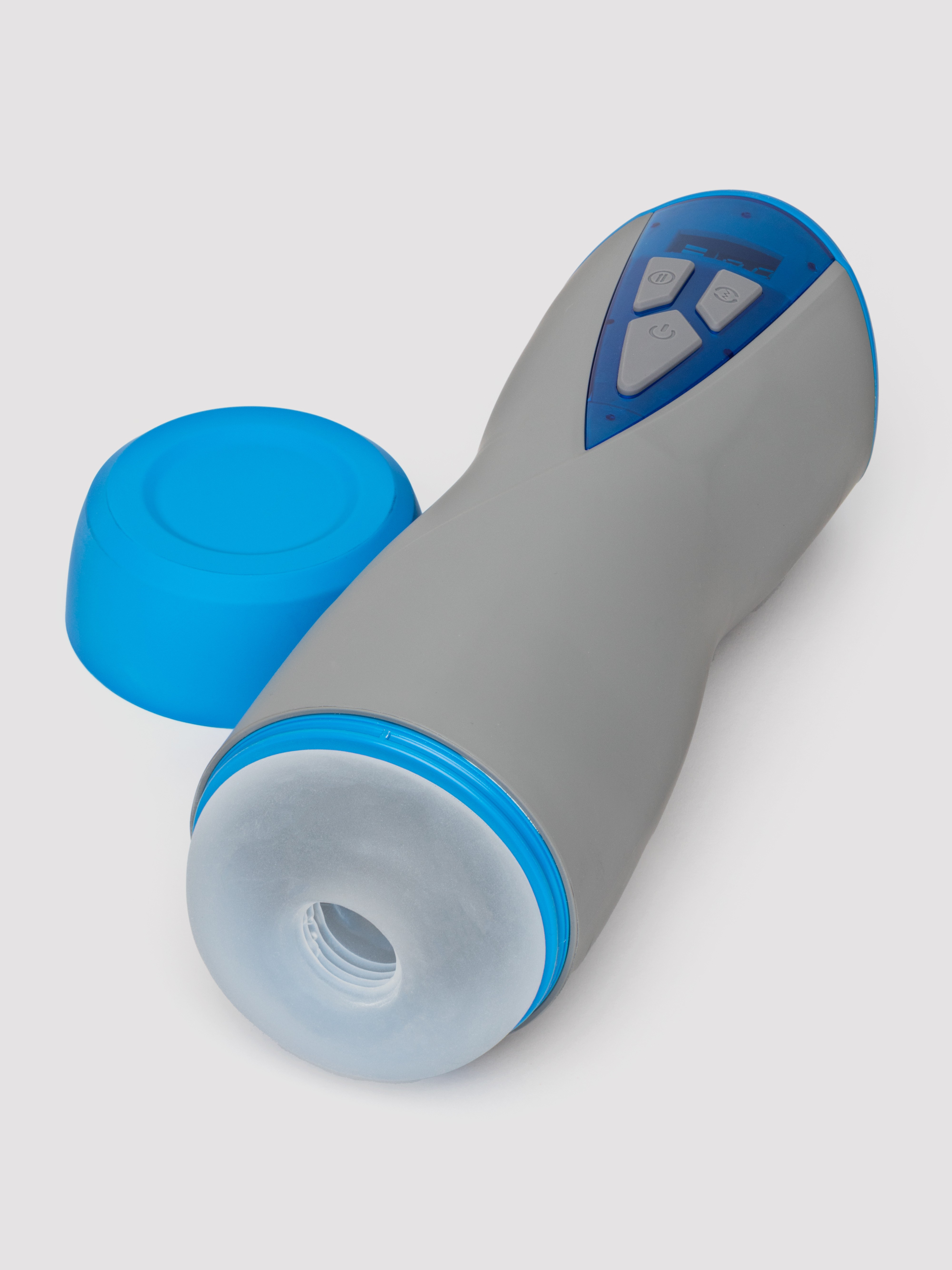 Eloa Winged Goddess Suction and Thrusting Virtual Reality Masturbator, Grey, hi-res