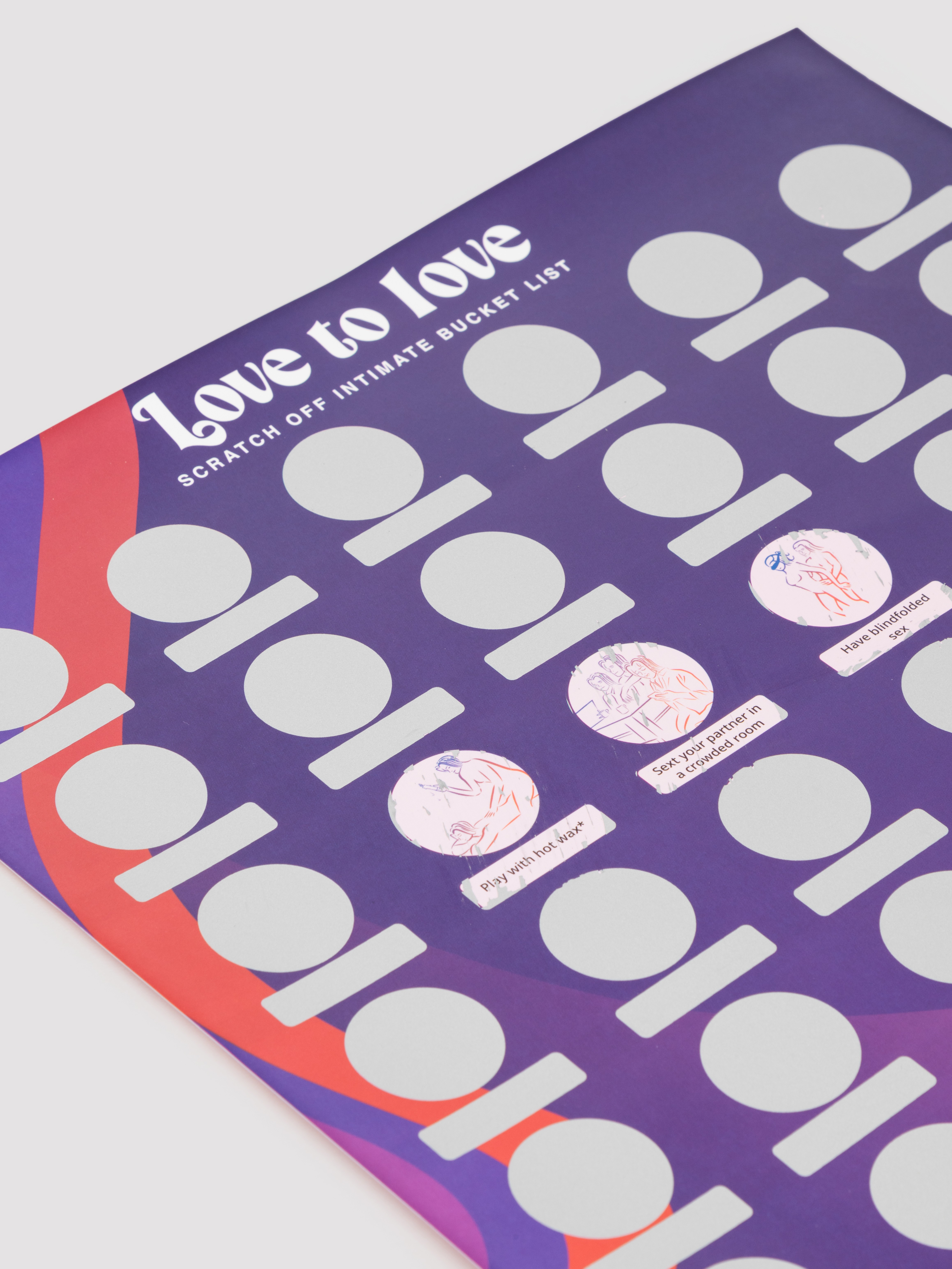 Love To Love Chasing Memories Scratch Off Bucket List, , hi-res