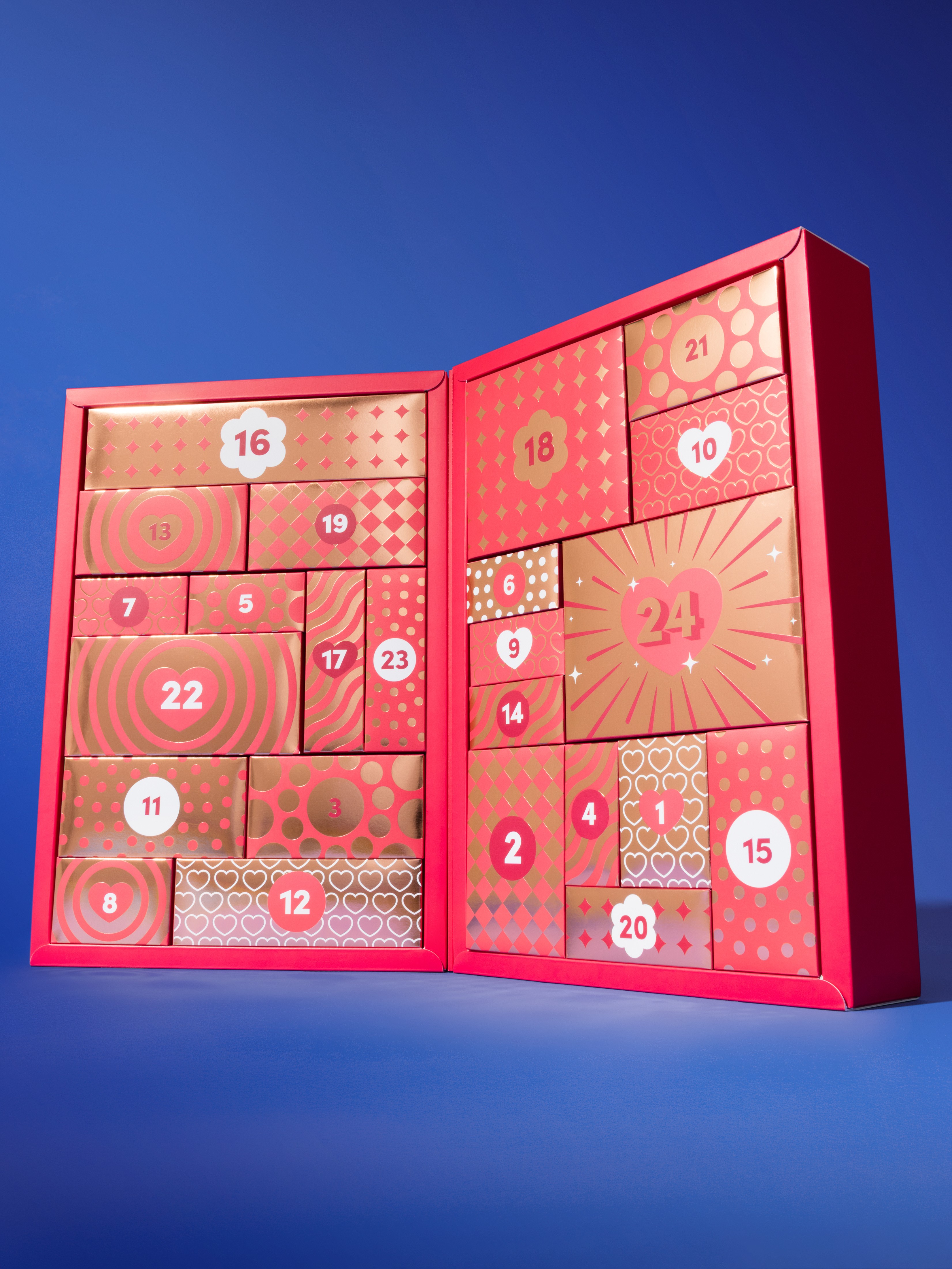 Lovehoney Couple's Advent Calendar 2026 (24 Day), Red, hi-res