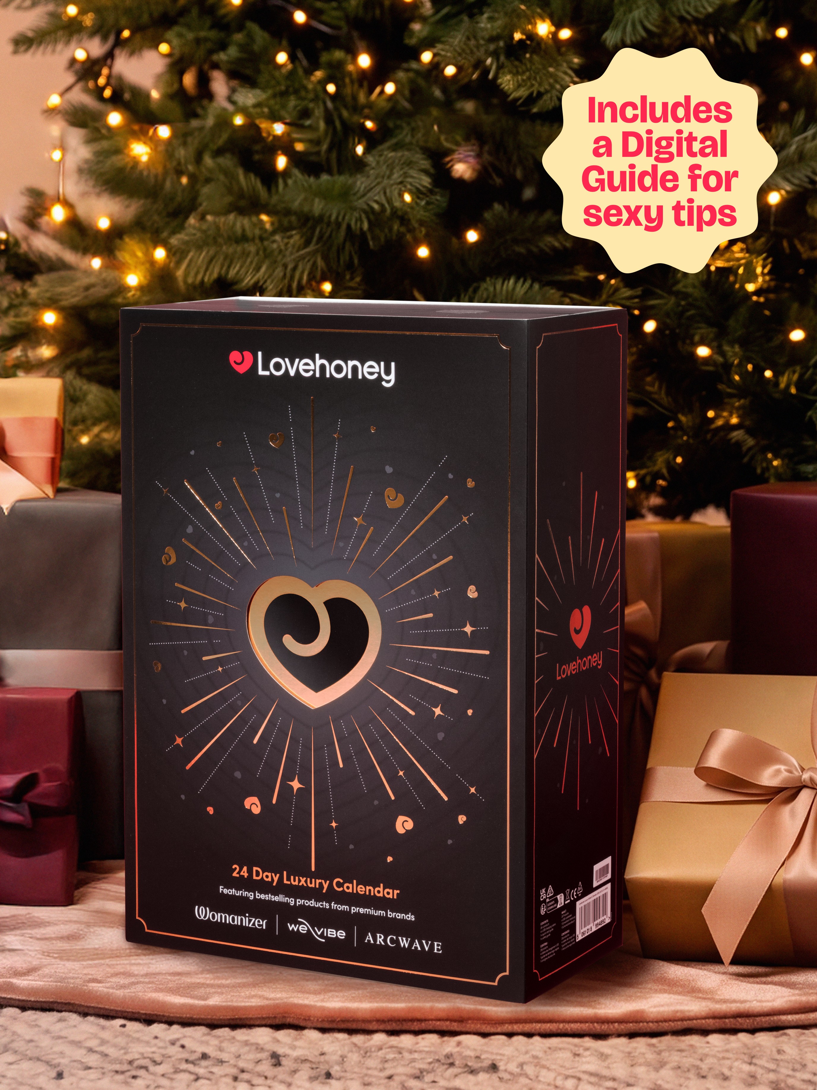 Lovehoney Luxury Advent Calendar 2026 (24 Day), Black, hi-res