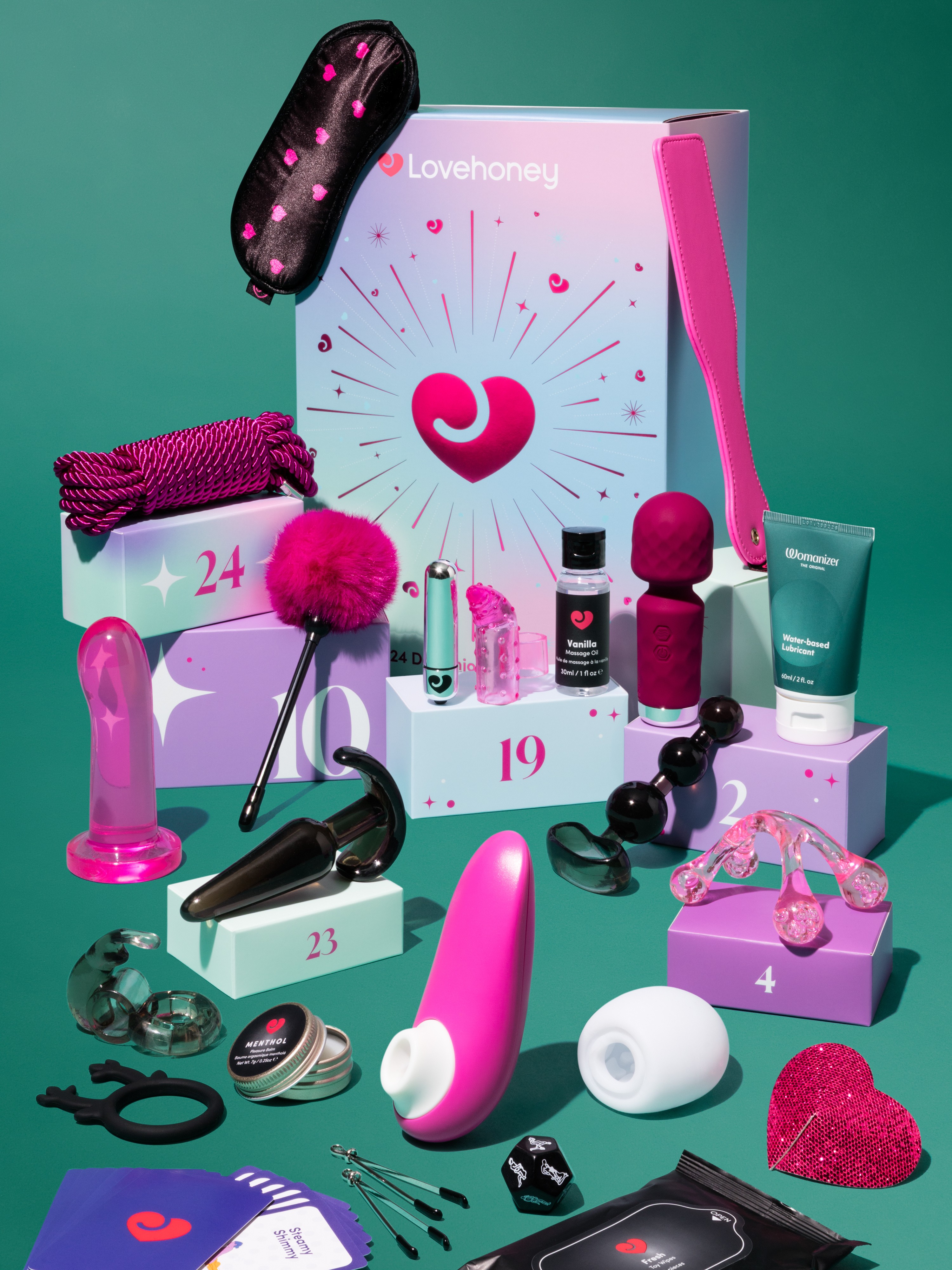 Lovehoney Enjoy Advent Calendar 2026 (24 Day), Pink, hi-res