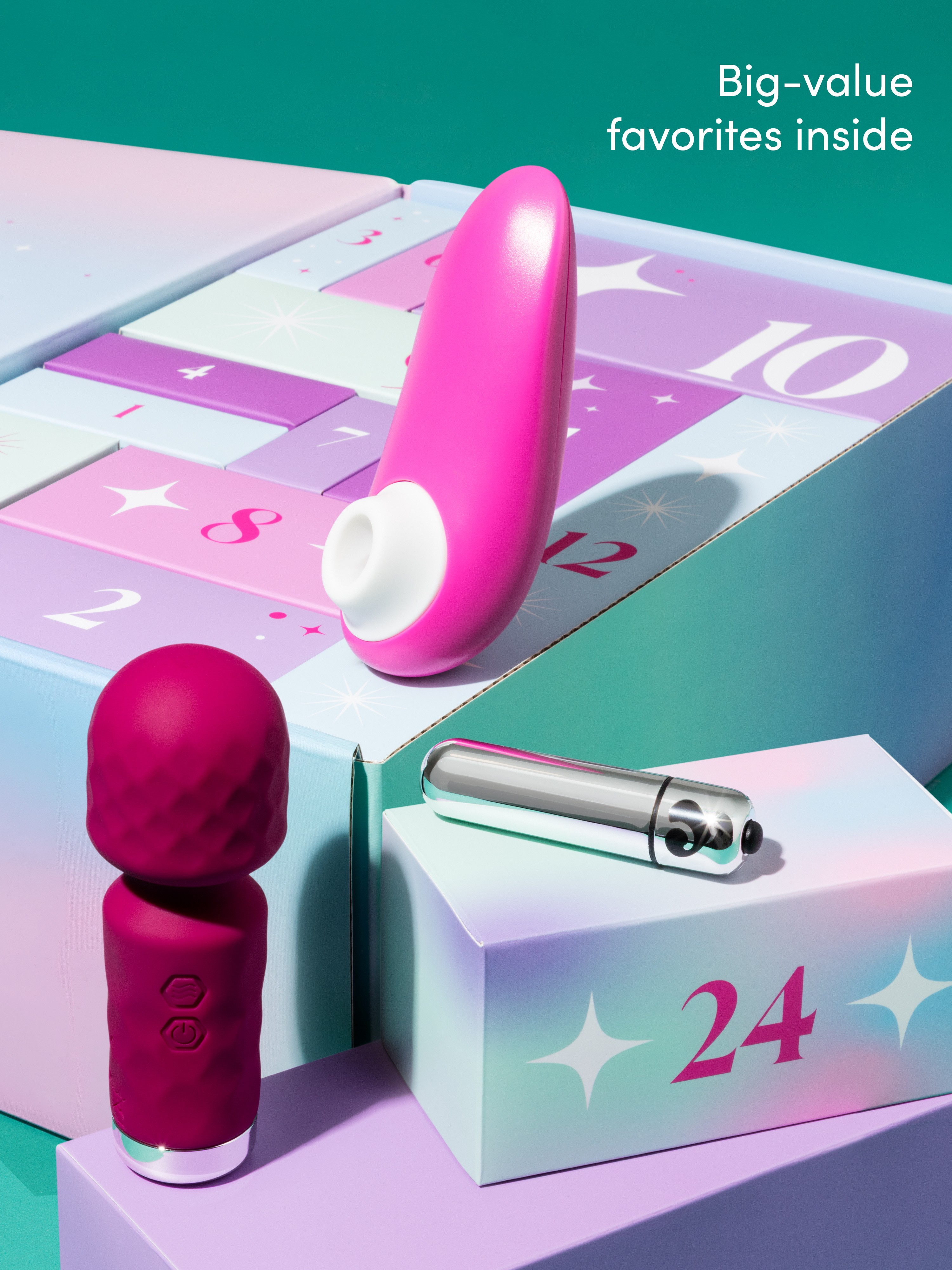 Lovehoney Enjoy Advent Calendar 2026 (24 Day), Pink, hi-res