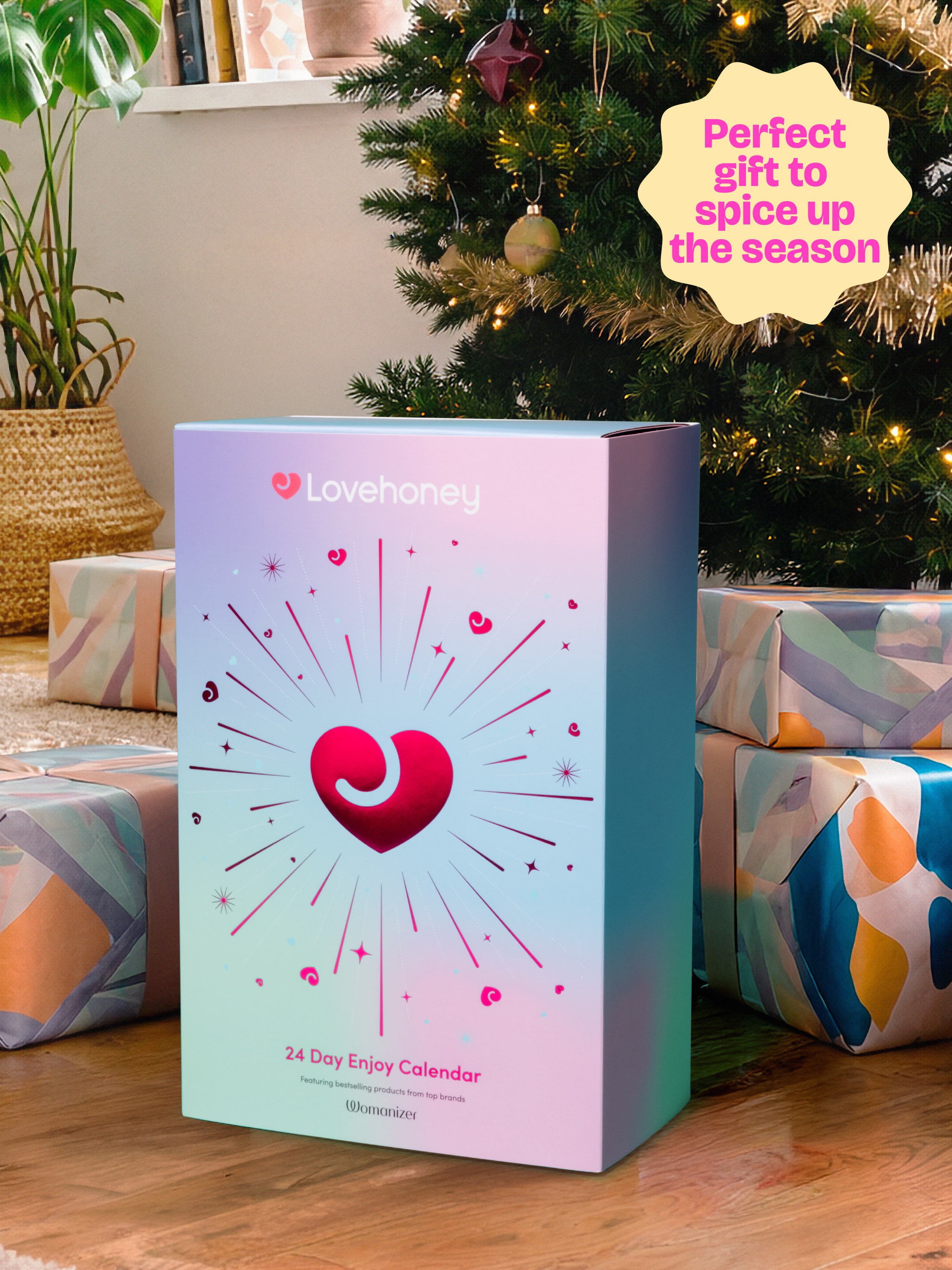 Lovehoney Enjoy Advent Calendar 2026 (24 Day), Pink, hi-res