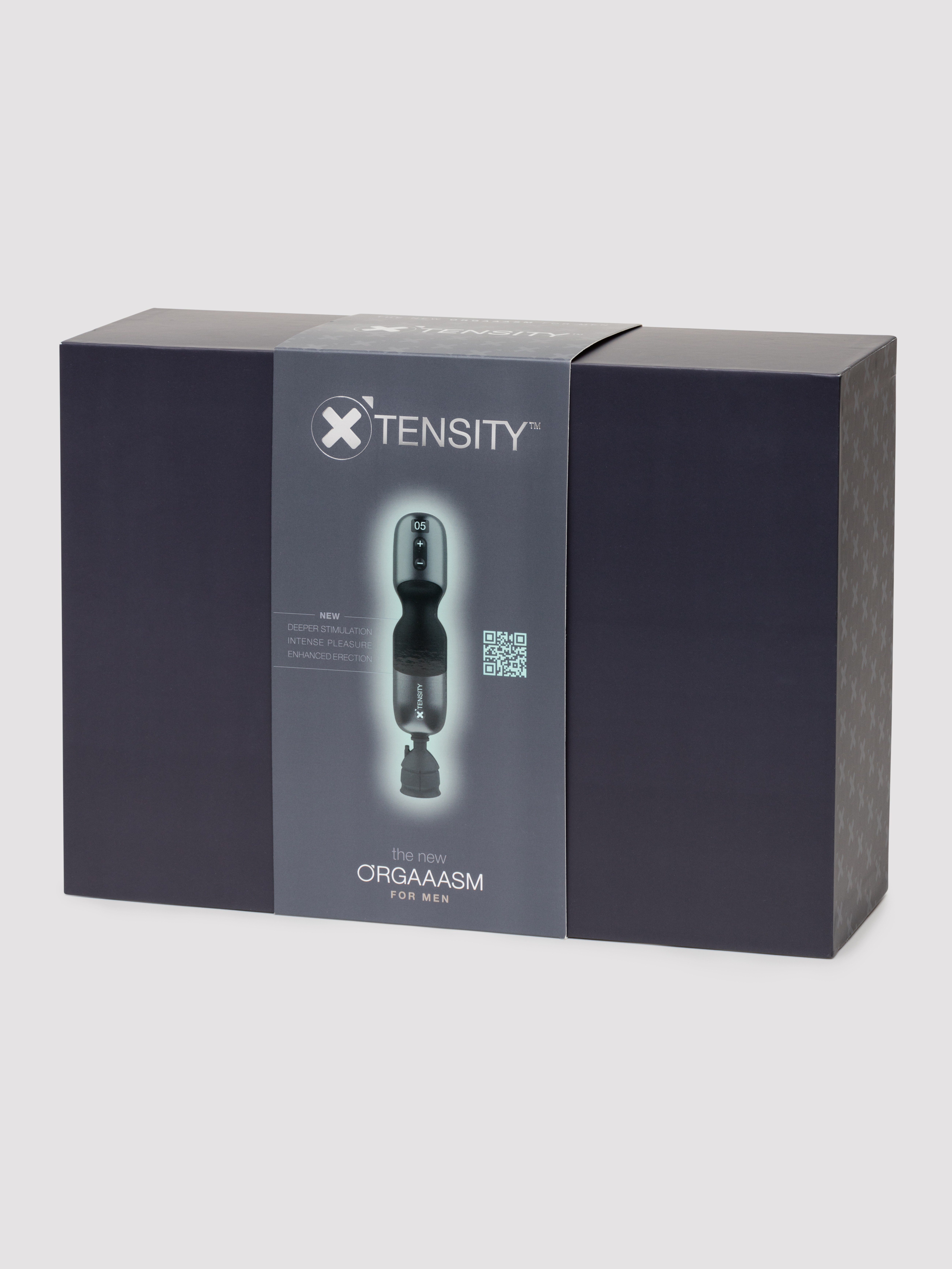 Xtensity Pleasure Force Premium Suction Masturbator, Black, hi-res