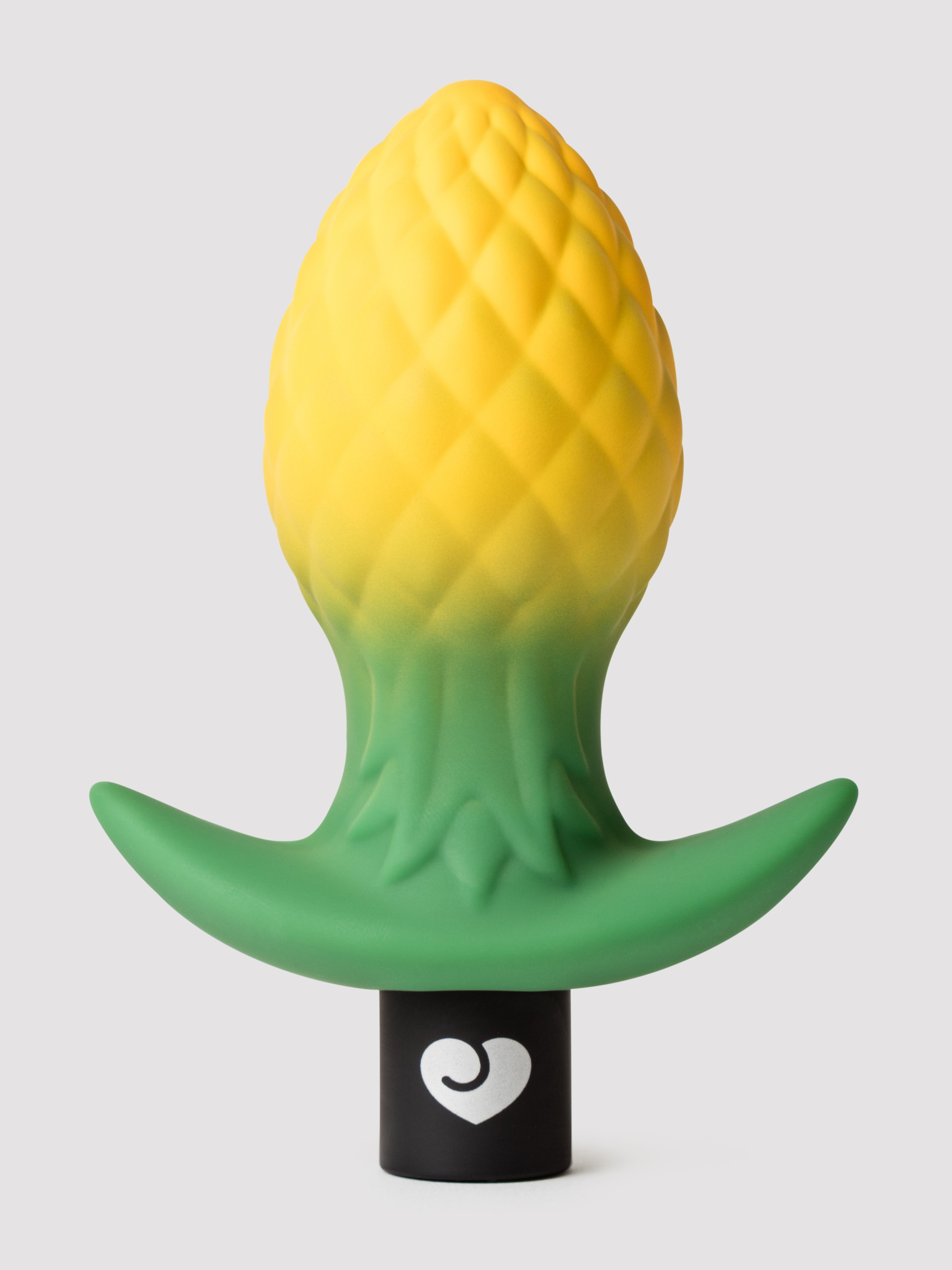Lovehoney Pineapple Butt Plug, Yellow, hi-res