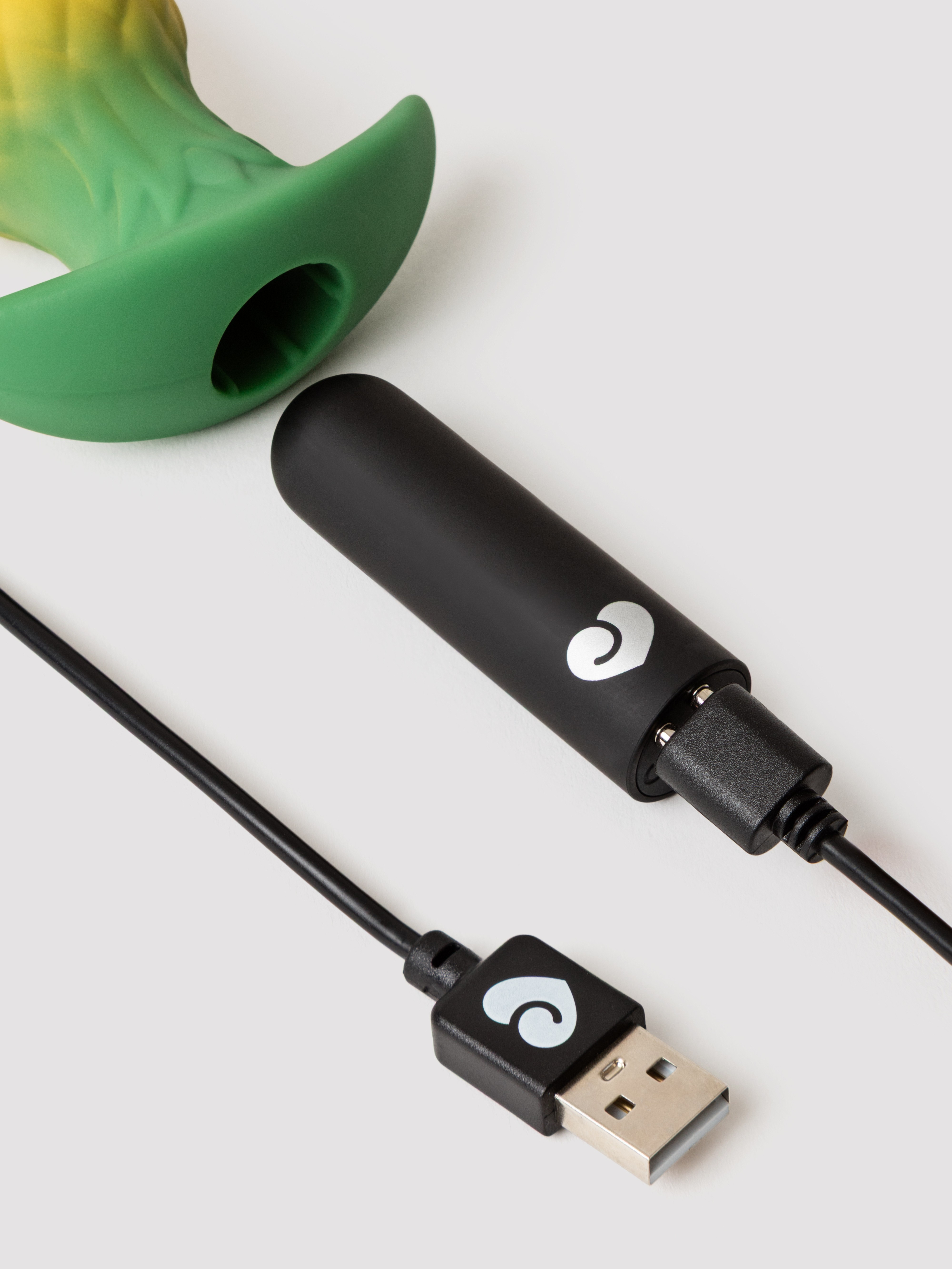 Lovehoney Pineapple Butt Plug, Yellow, hi-res