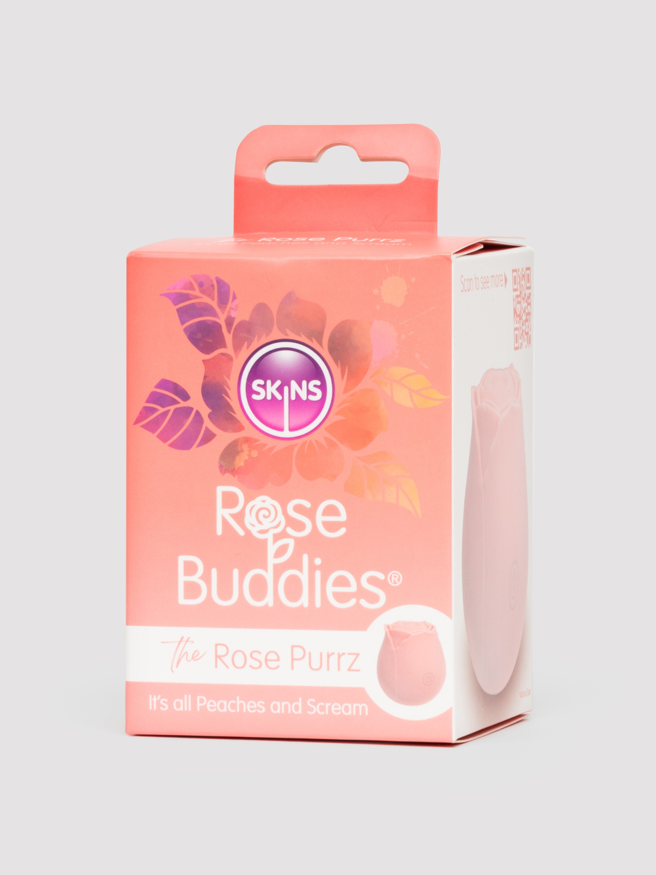 Skins Rose PURZZ Pulsing Clitoral Vibrator, Pink, hi-res