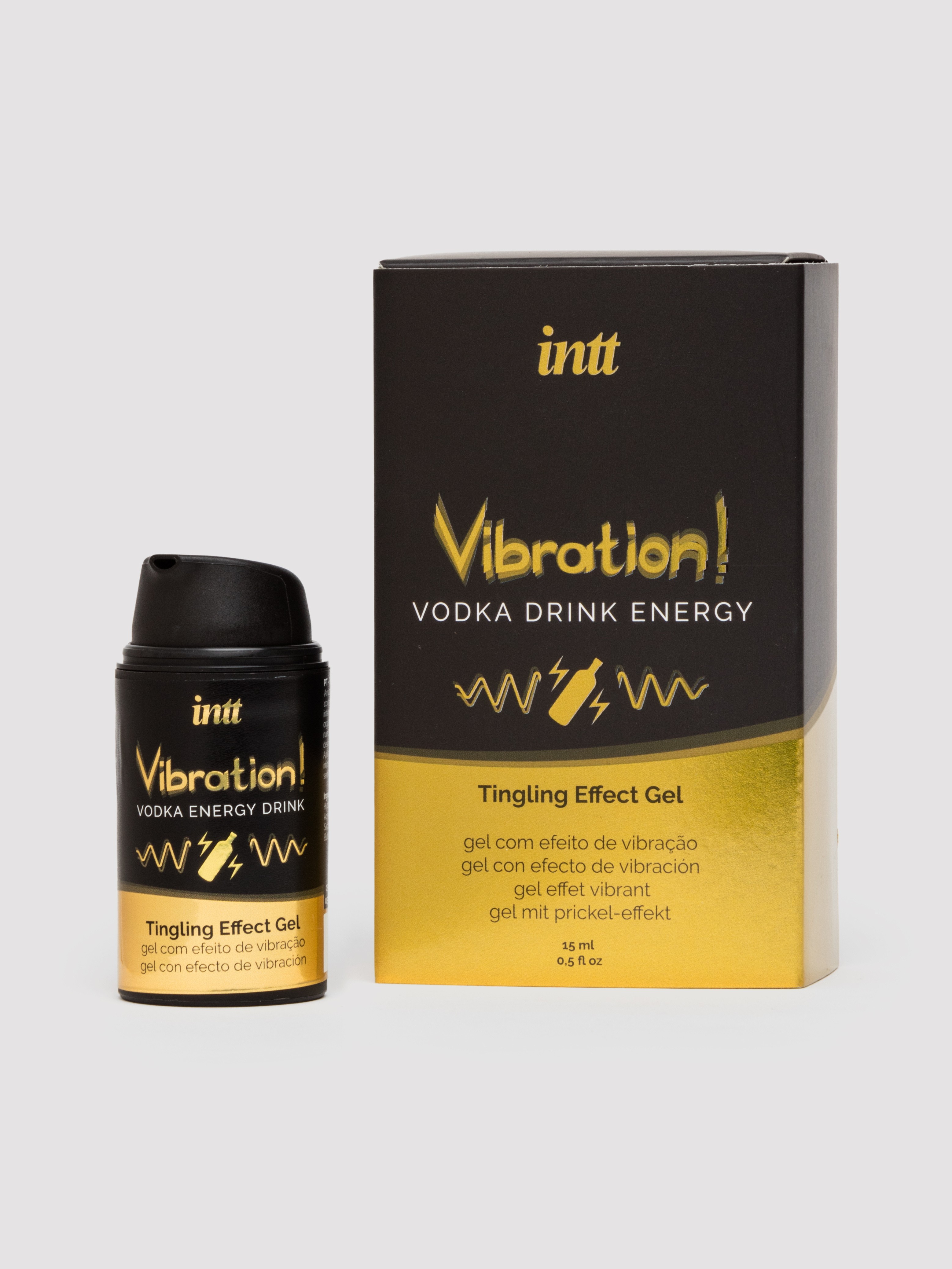 Intt Vibration Tingling Effect Gel Vodka 15ml, , hi-res