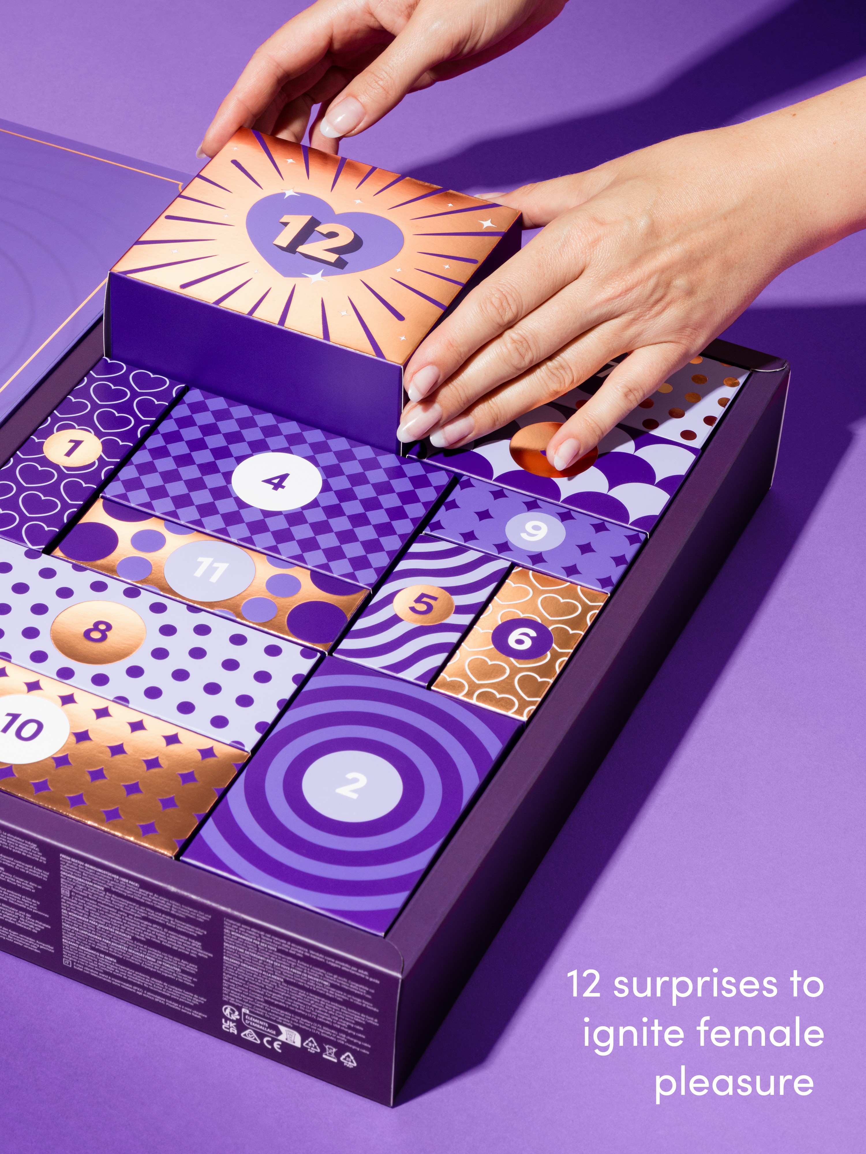 Lovehoney Indulge Advent Calendar 2026 (12 Day), Pink, hi-res