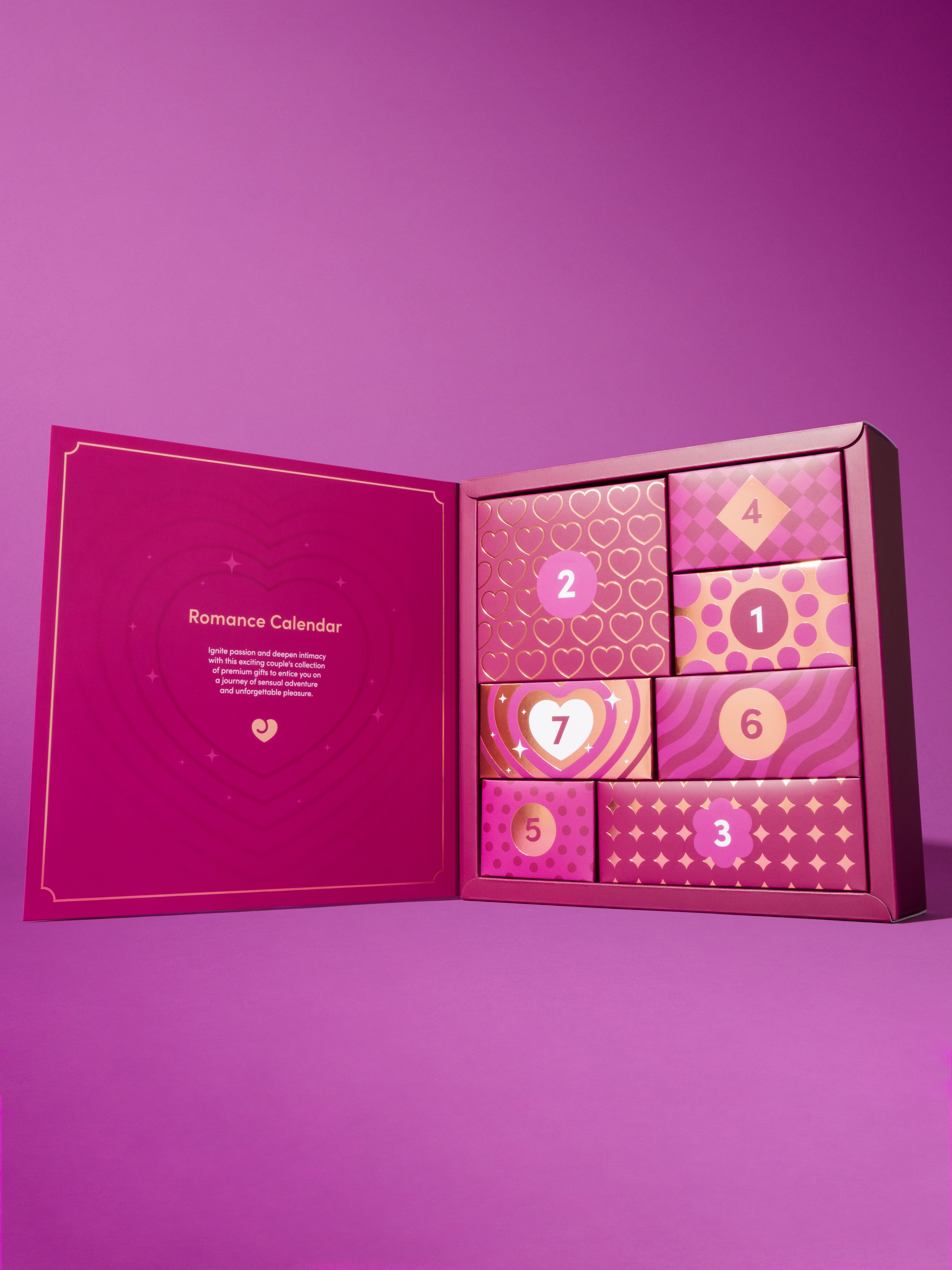 Lovehoney Romance Advent Calendar 2026 (7 Day), Red, hi-res