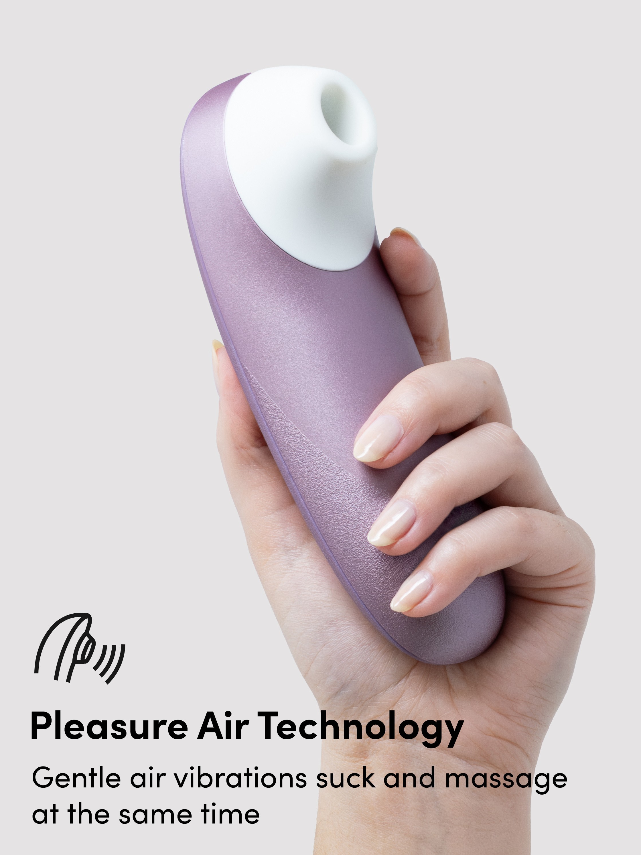 Womanizer Pro Rechargeable Clitoral Suction Stimulator, Purple, hi-res