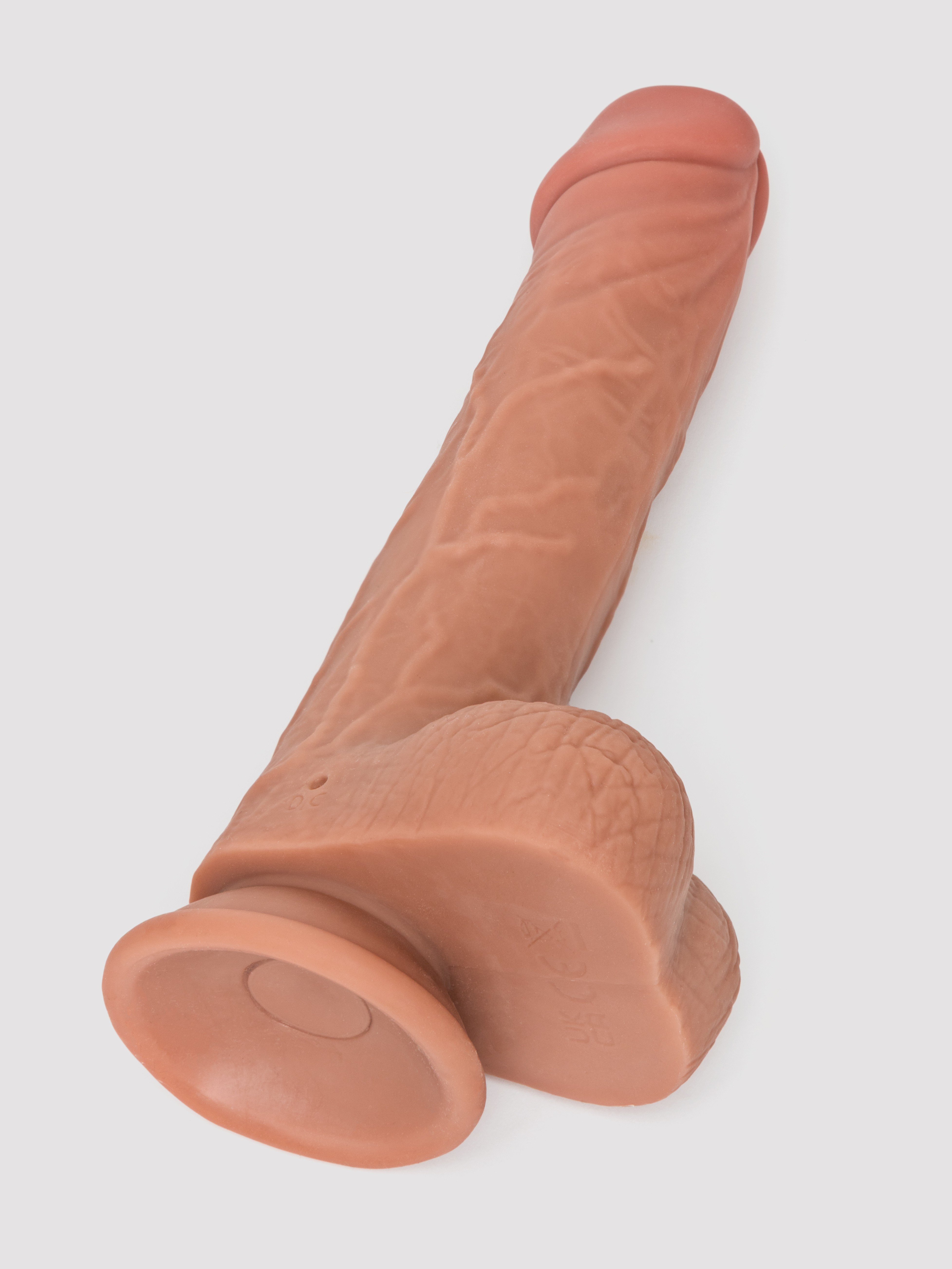 Working Stiff The Thrusting Jack Hammer 8.25 Inch Realistic Silicone Vibrating Dildo, Flesh Tan, hi-res