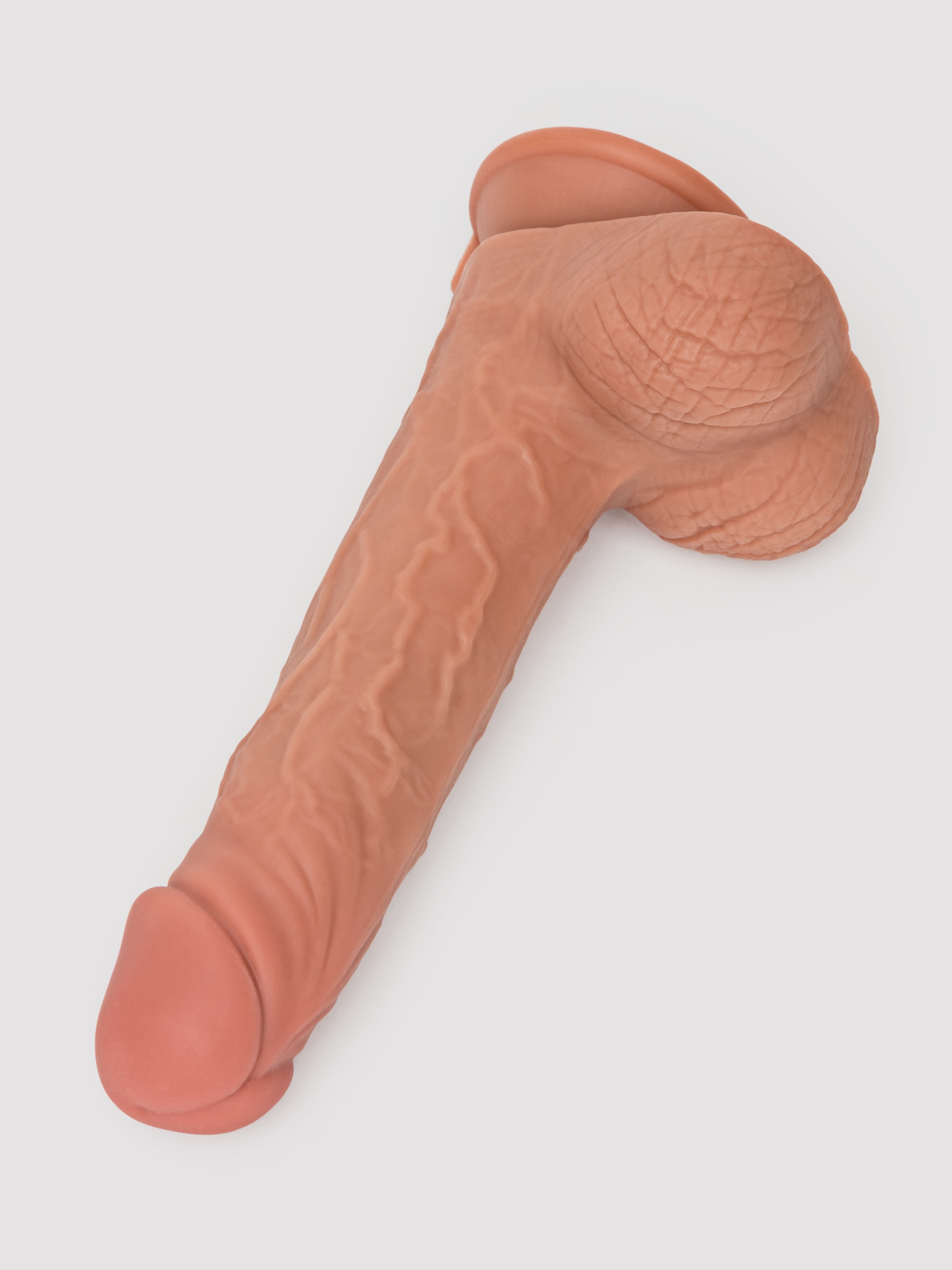 Working Stiff The Thrusting Jack Hammer 8.25 Inch Realistic Silicone Vibrating Dildo, Flesh Tan, hi-res