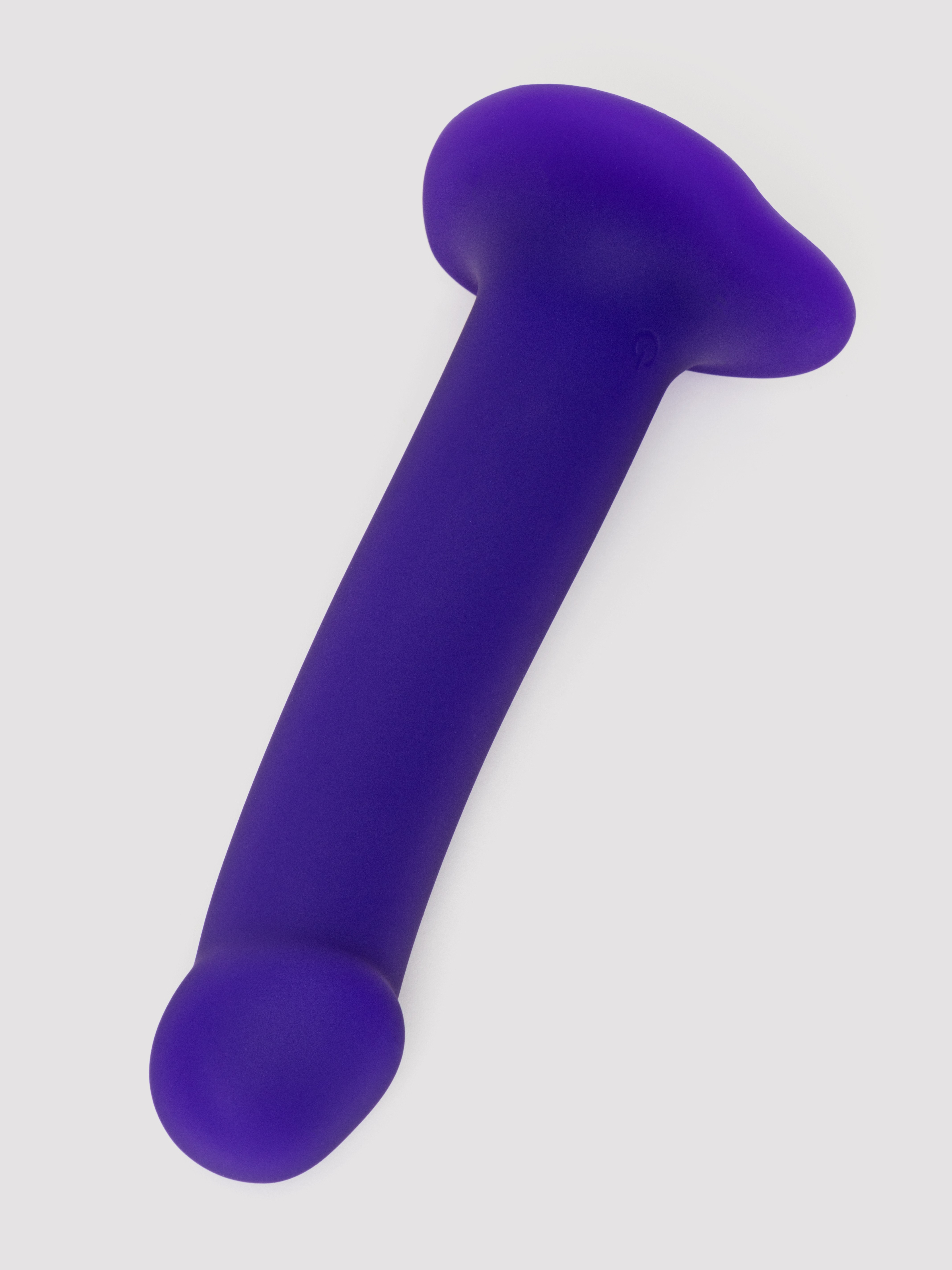 Strap-On-Me Soft Touch Silicone Glow LED Dildo 6.5 Inch, Purple, hi-res