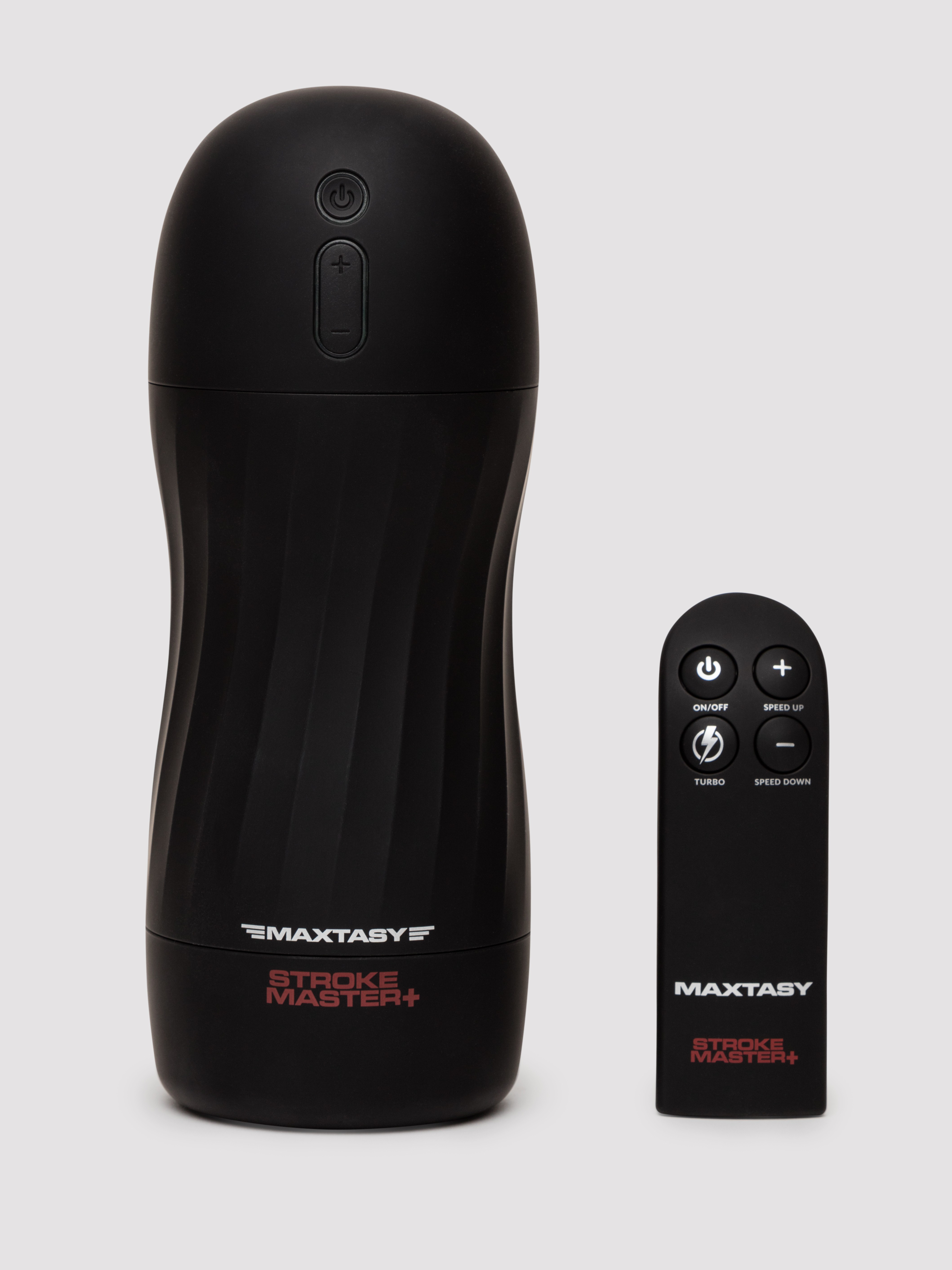 MAXTASY Stroke Master Milking Remote Controlled Masturbator, Black, hi-res