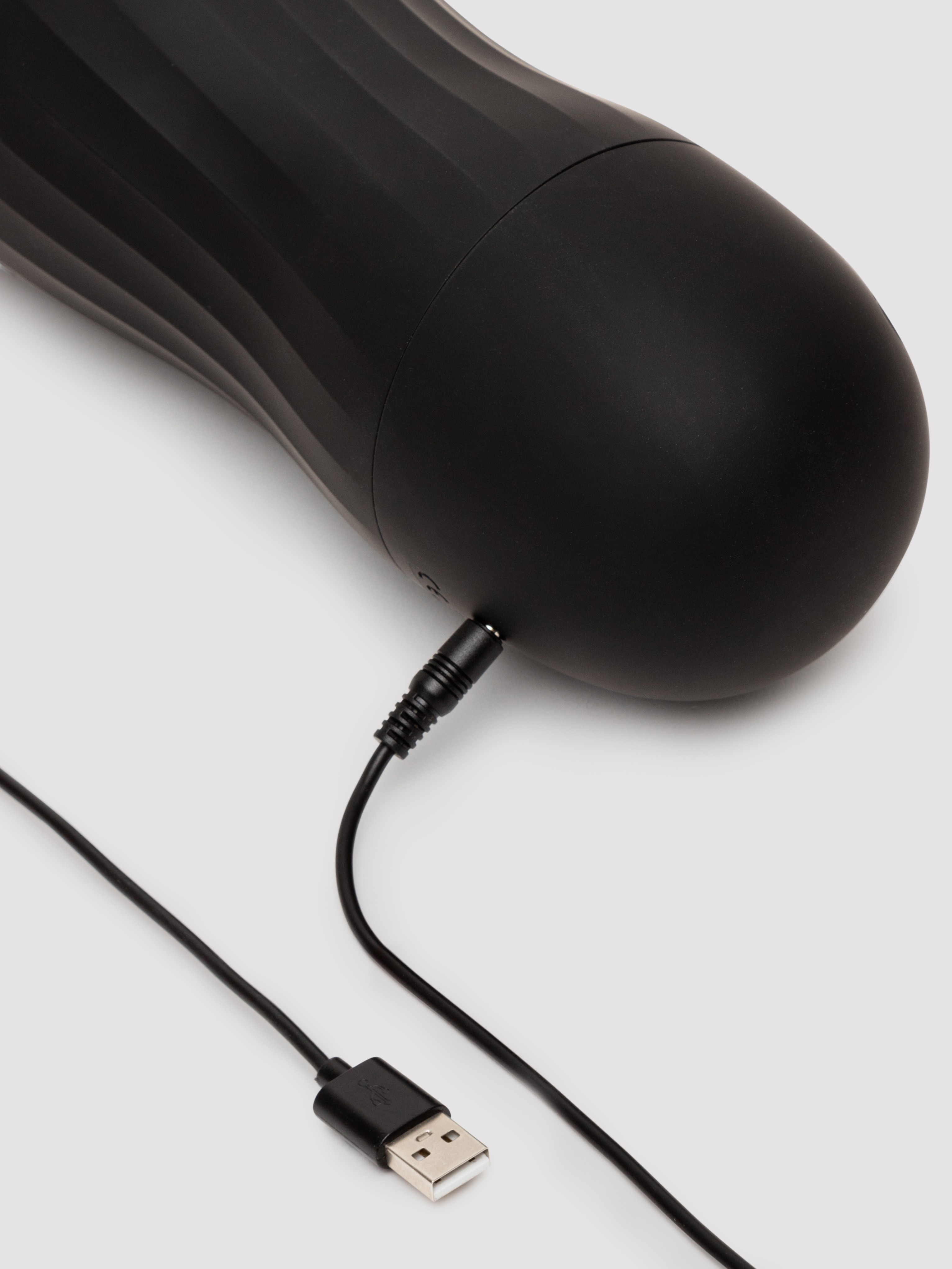 MAXTASY Stroke Master Milking Remote Controlled Masturbator, Black, hi-res