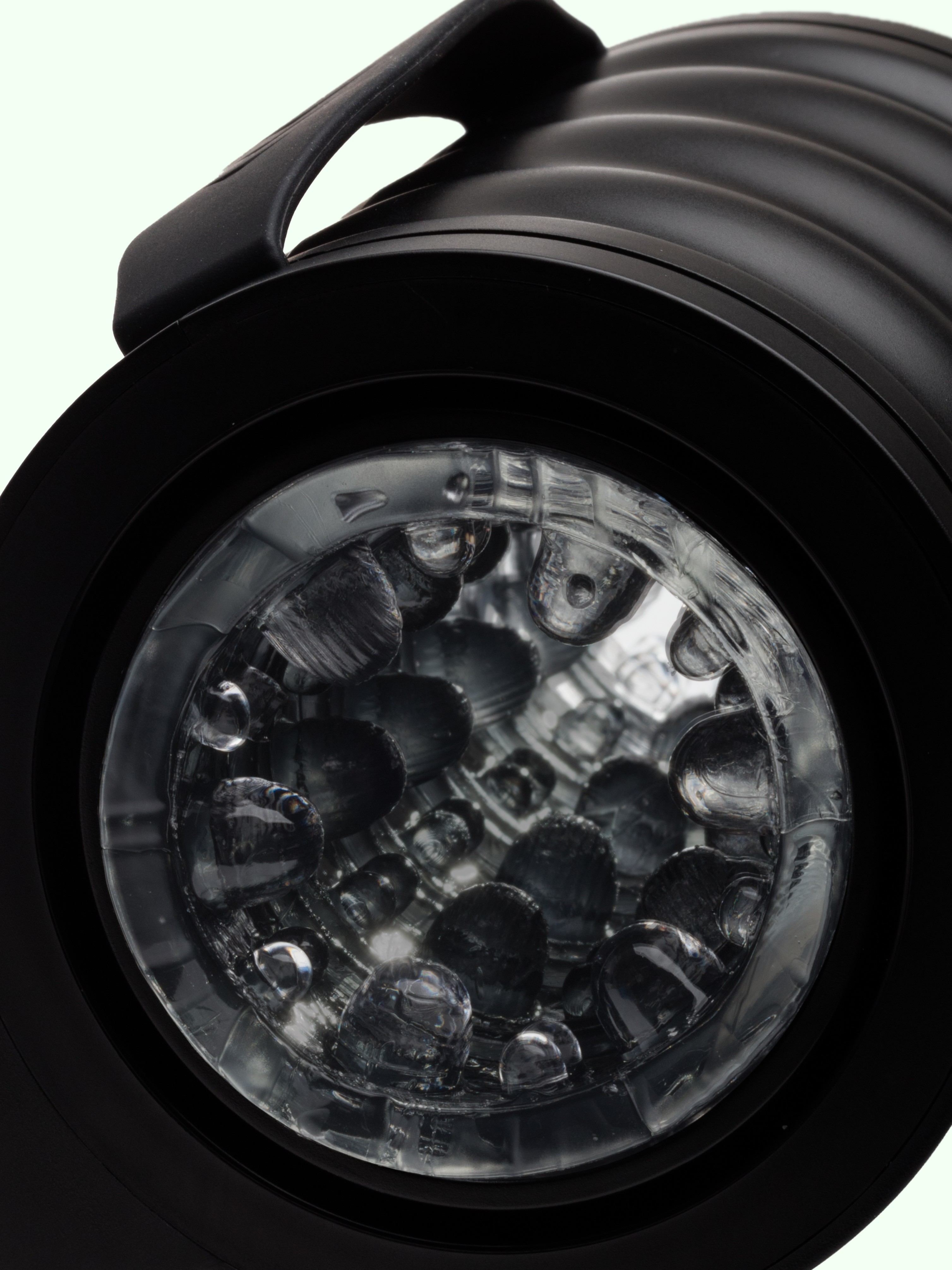 Blowmotion Thrusting & Rotating Open-Ended Masturbator, Black, hi-res