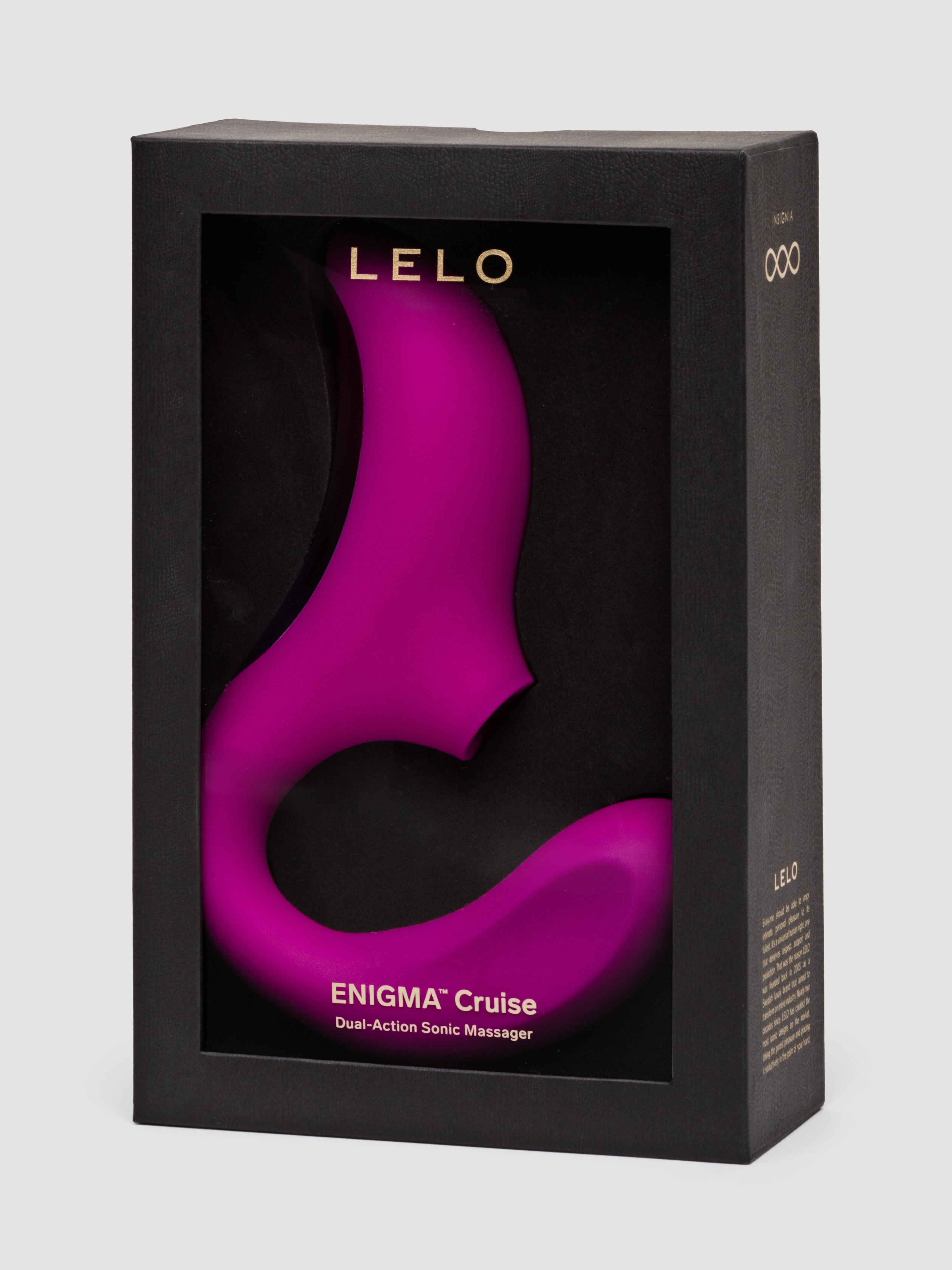 Lelo Enigma Cruise SenSonic G-Spot and Clitoral Stimulator, Purple, hi-res