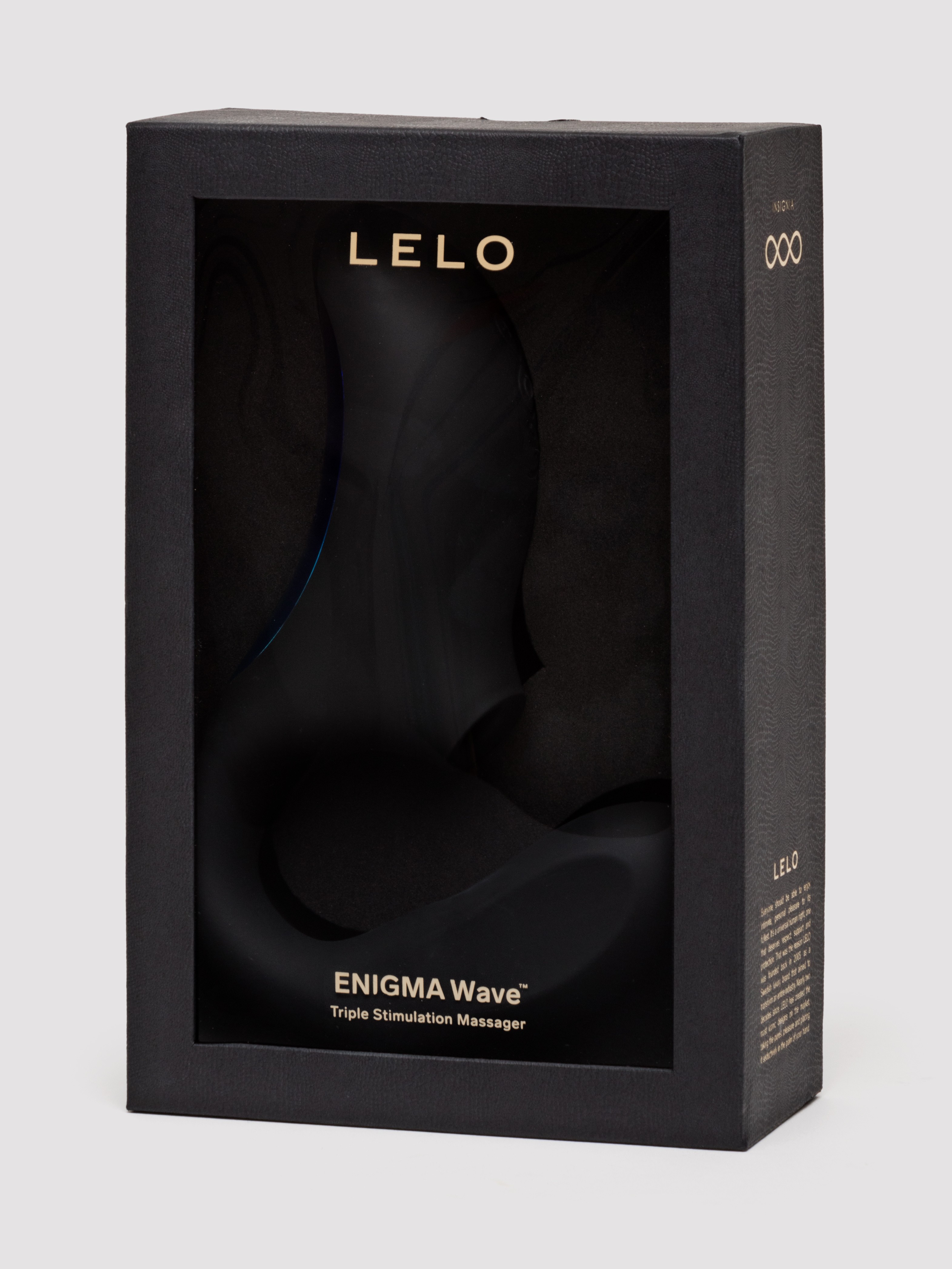 Lelo Enigma Wave SenSonic Triple Action G-Spot and Clitoral Stimulator, Black, hi-res