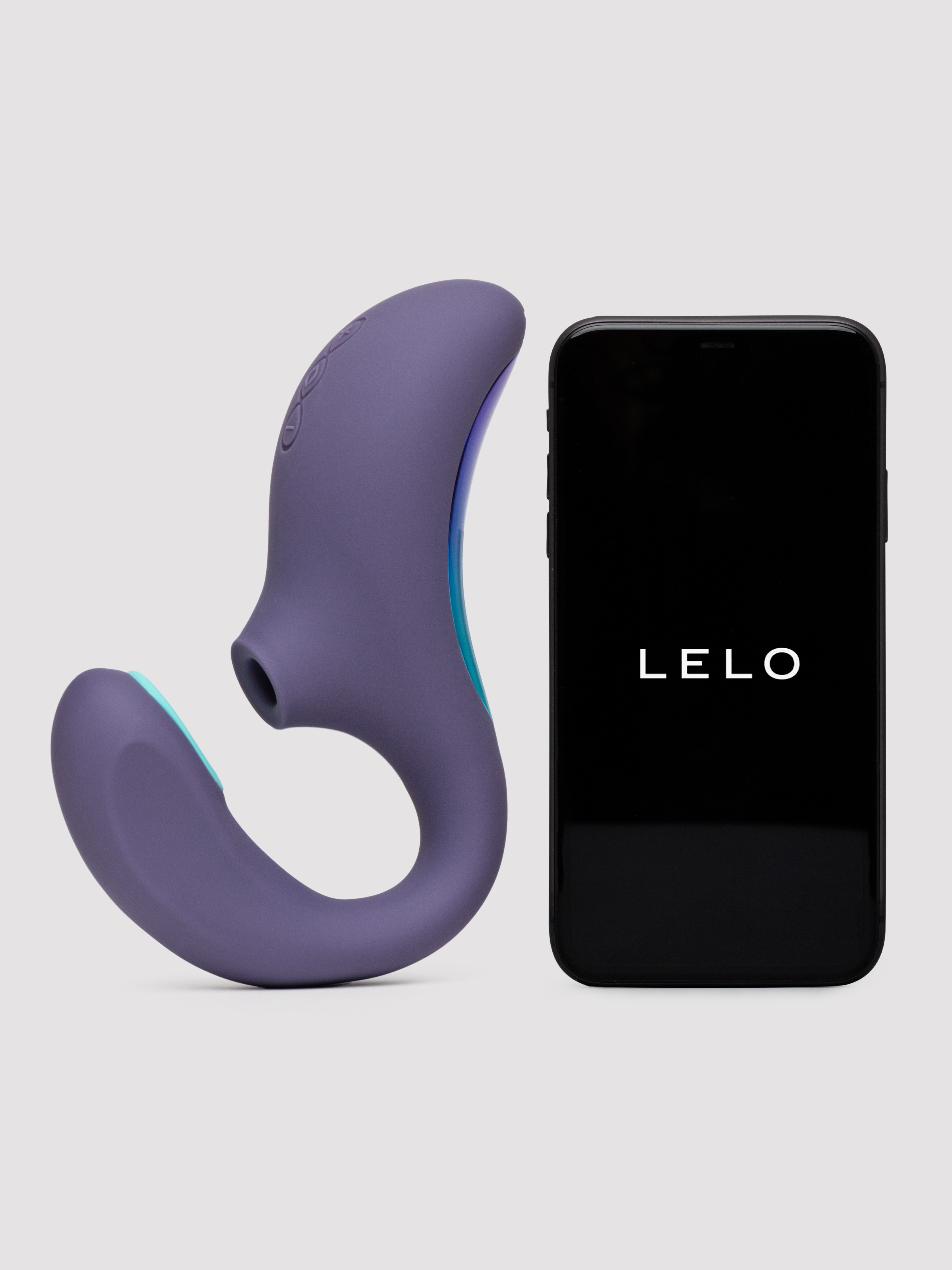 Lelo Enigma Double Sonic App-Controlled A-Spot and Clitoral Stimulator, Purple, hi-res