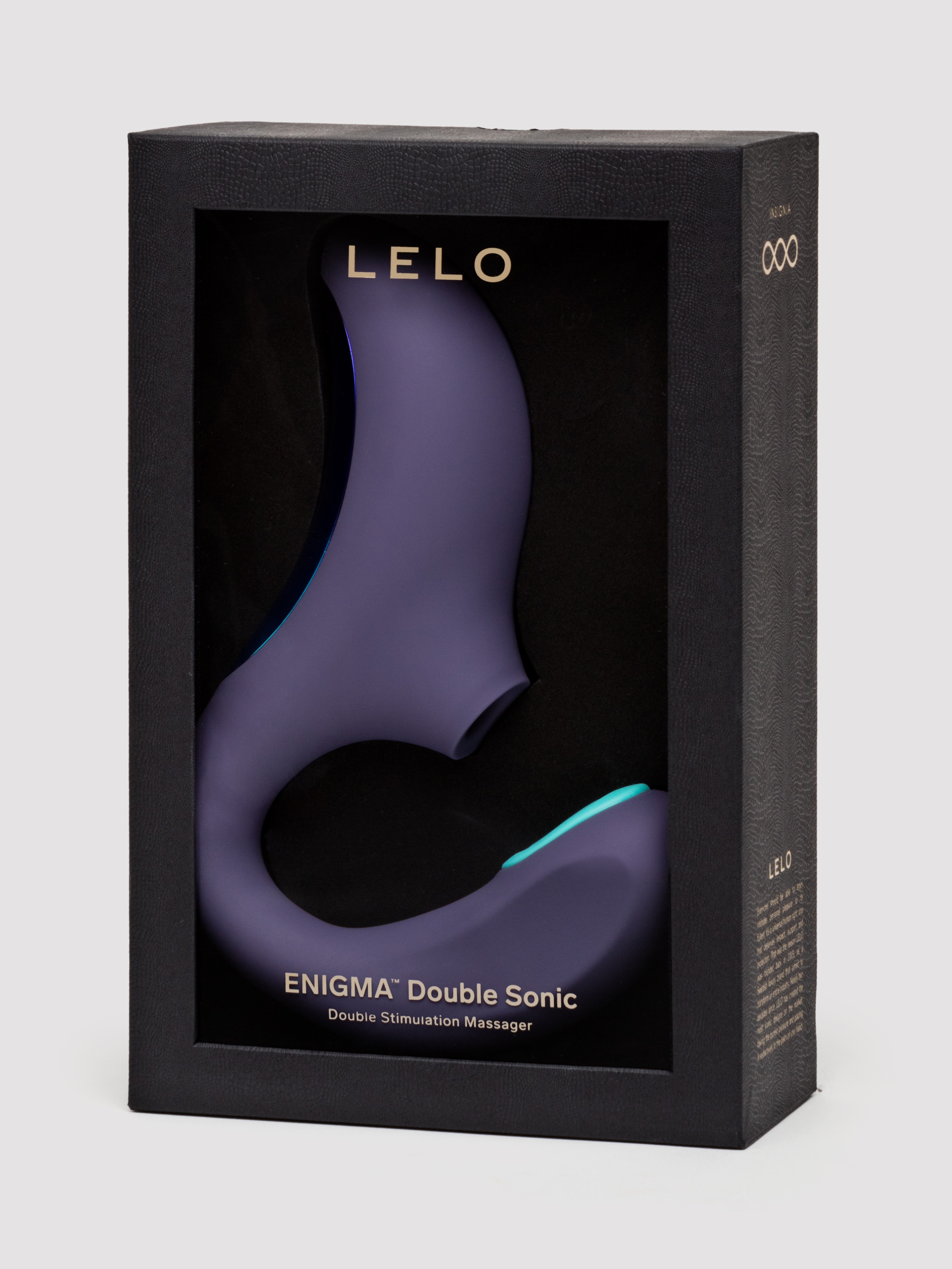 Lelo Enigma Double Sonic App-Controlled A-Spot and Clitoral Stimulator, Purple, hi-res