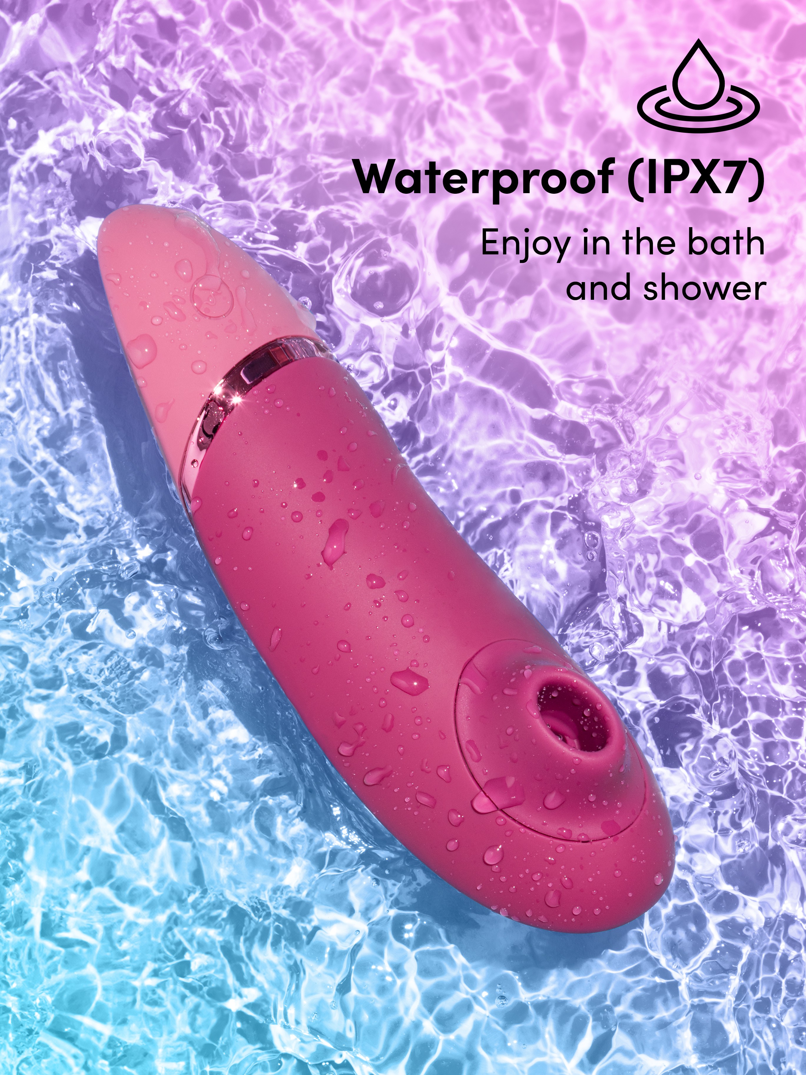 Womanizer Next Clitoral Suction Stimulator, Pink, hi-res