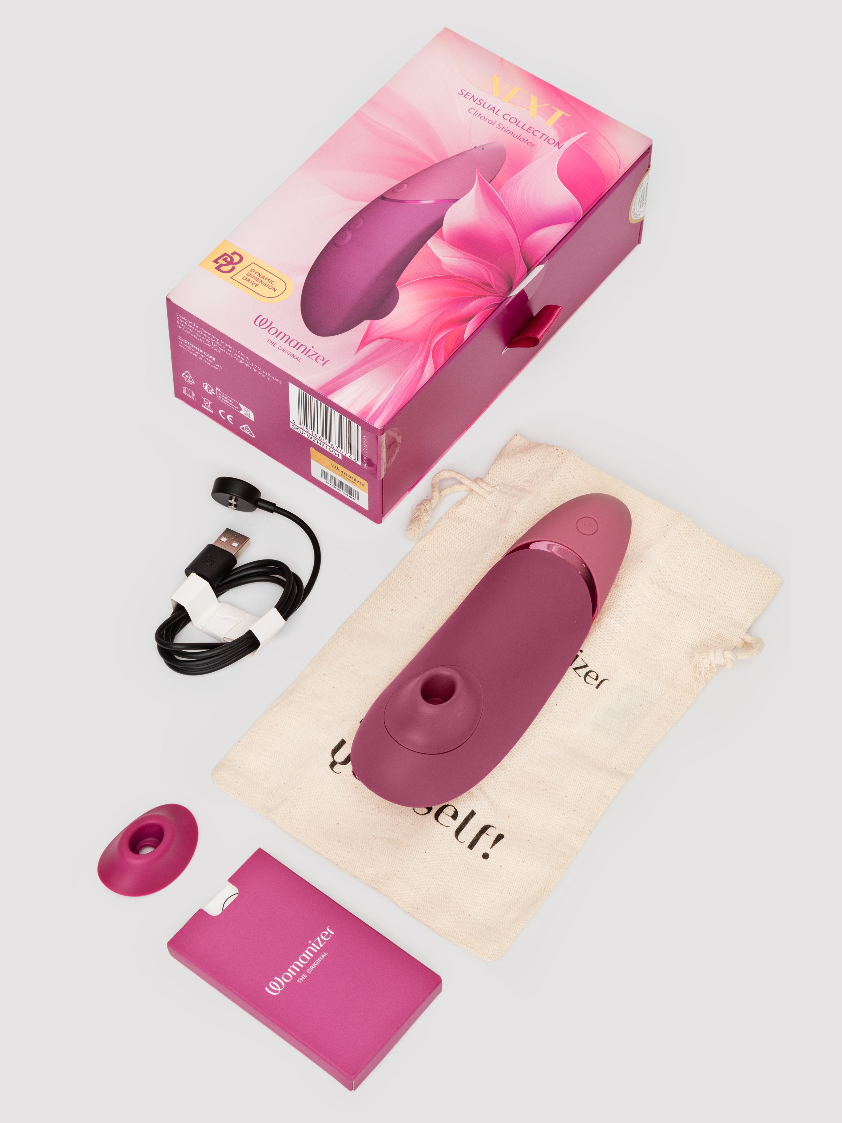 Womanizer Next Clitoral Suction Stimulator, Pink, hi-res