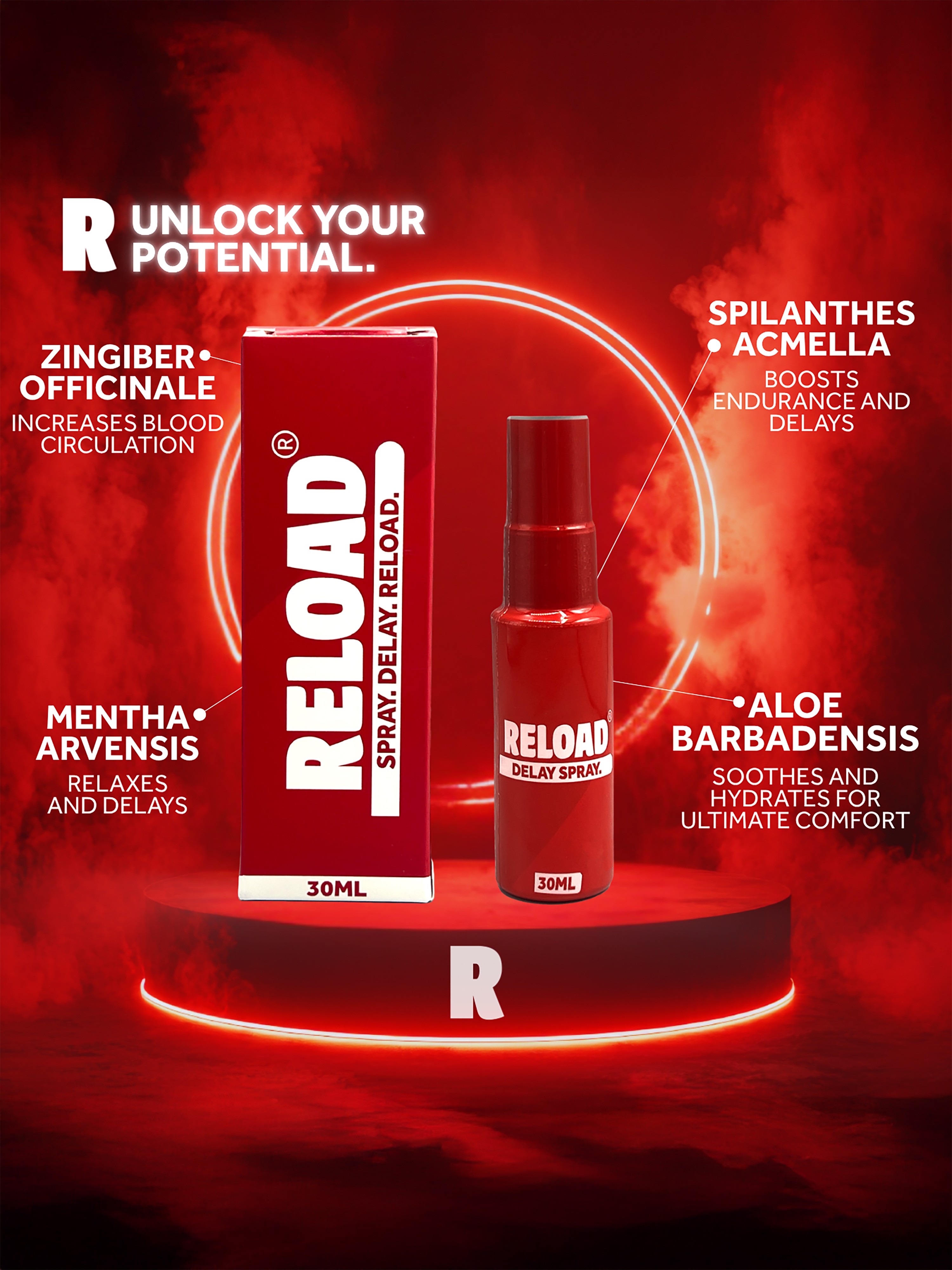 EXS RELOAD Delay Spray 30ml, , hi-res