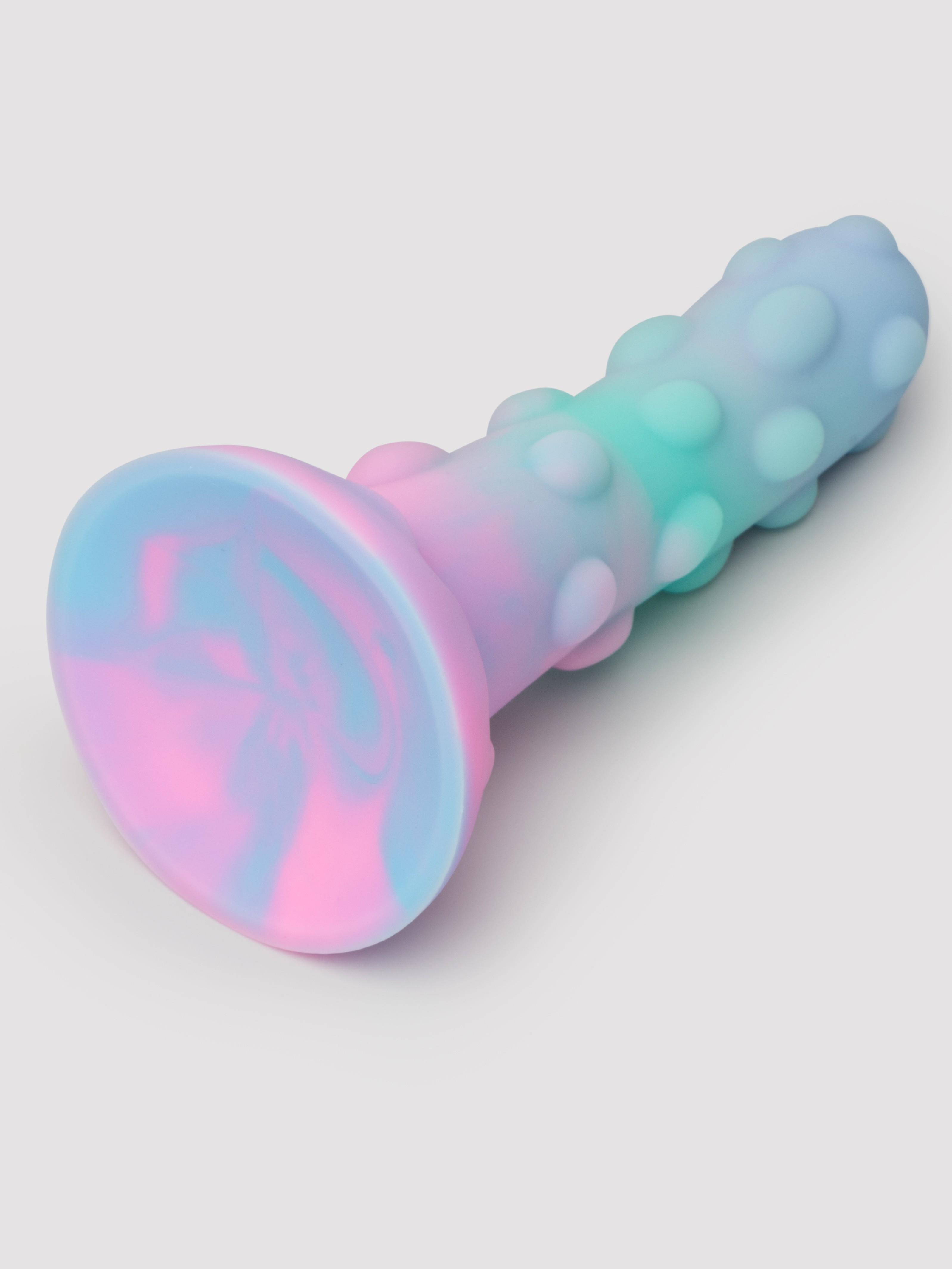 Lovehoney Purple Fantasy Bubble Dildo 6 Inch, Purple, hi-res