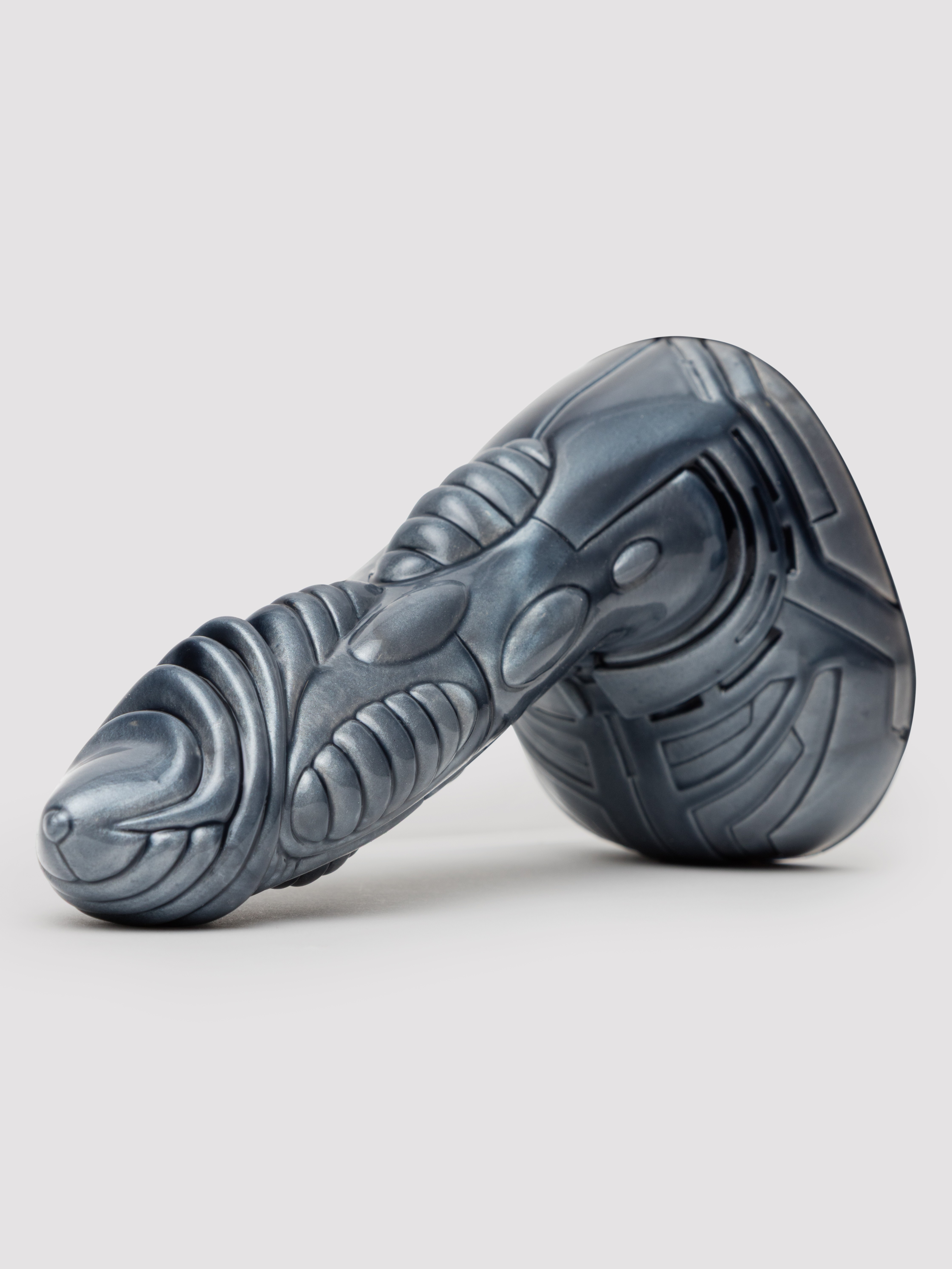 Fleshlight Fantasy Cyborg Dildo, Silver, hi-res