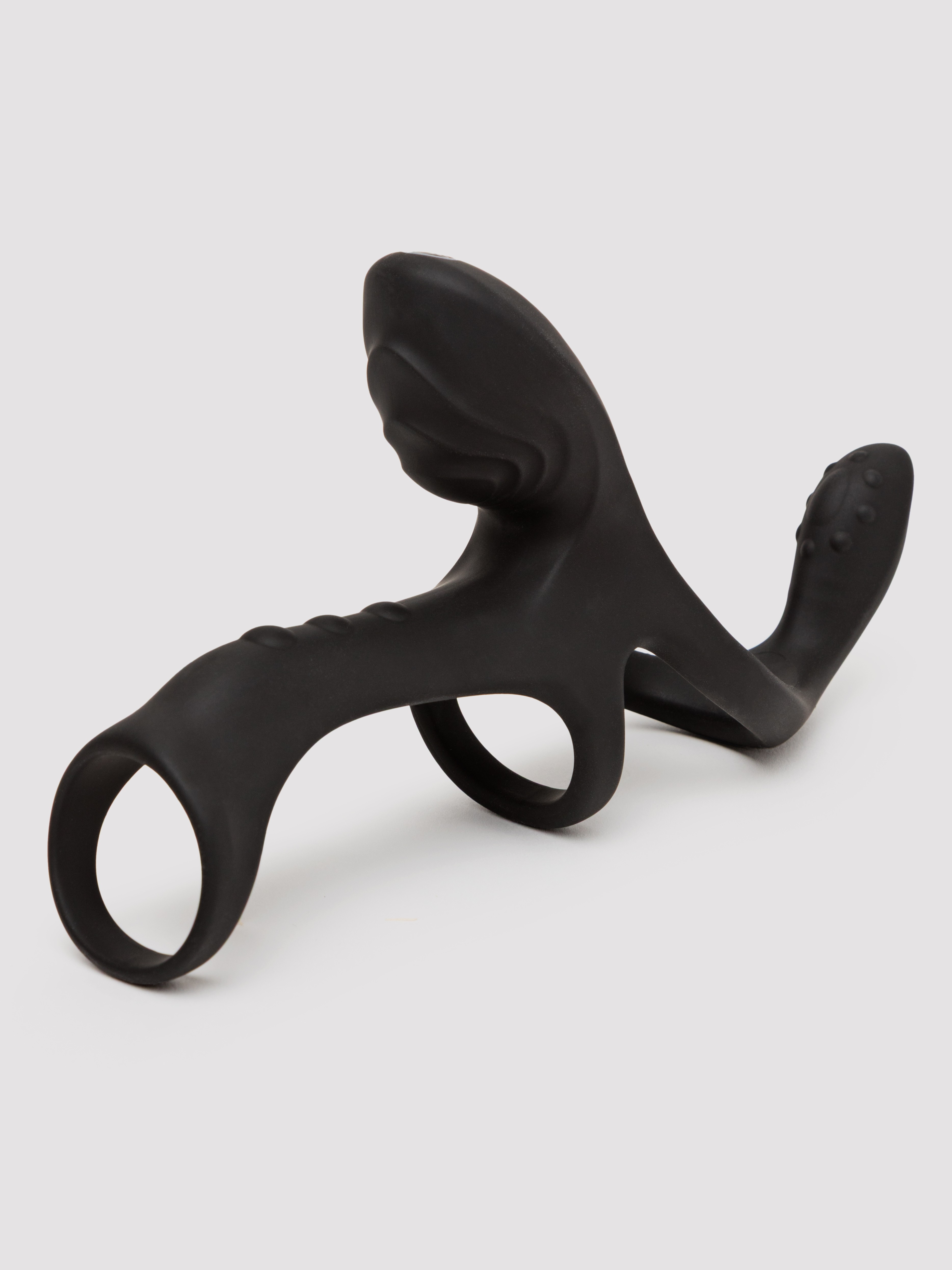 Fantasy C-Ringz Ultimate Couples Vibrating Cage Max, Black, hi-res