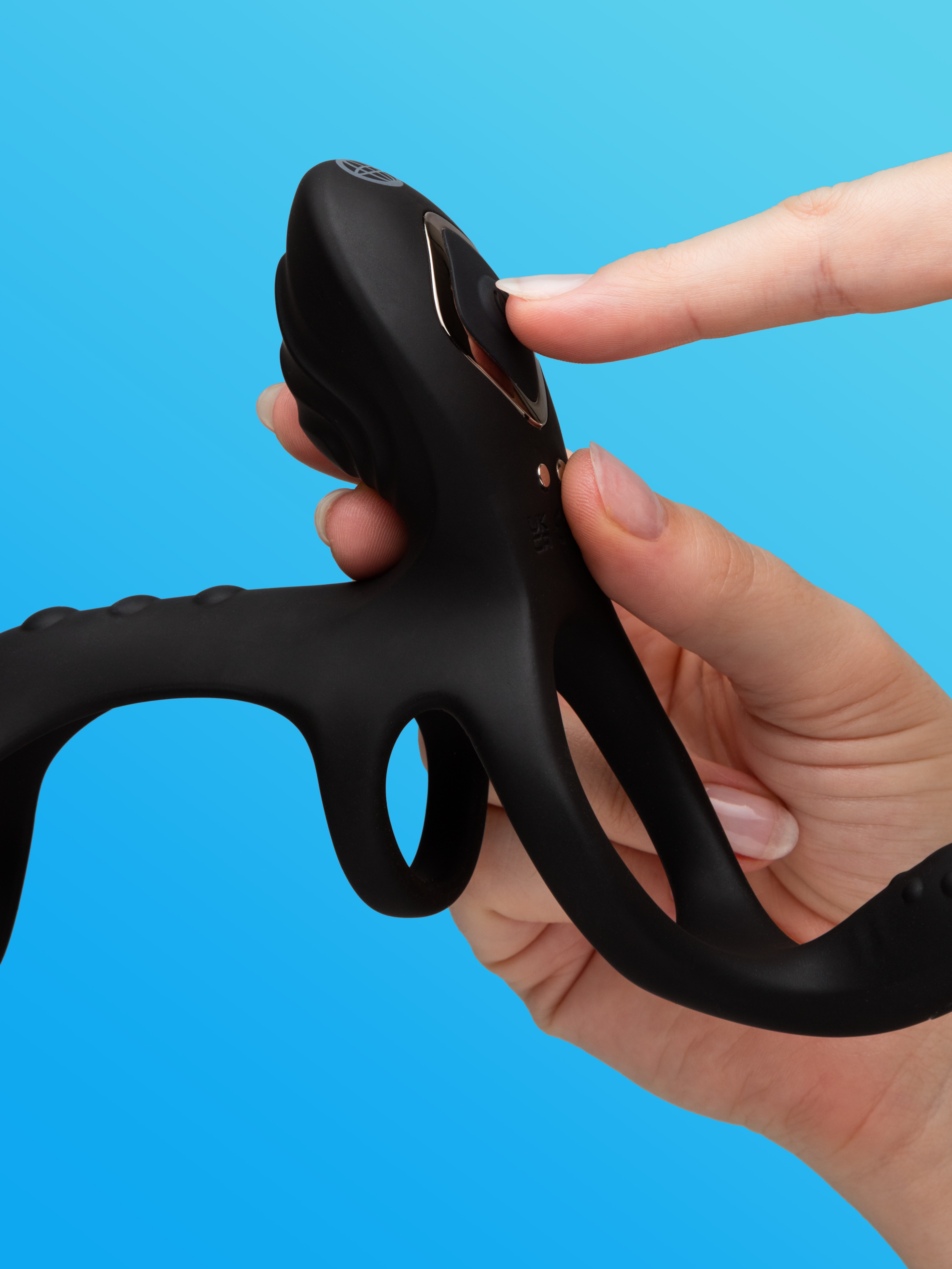 Fantasy C-Ringz Ultimate Couples Vibrating Cage Max, Black, hi-res